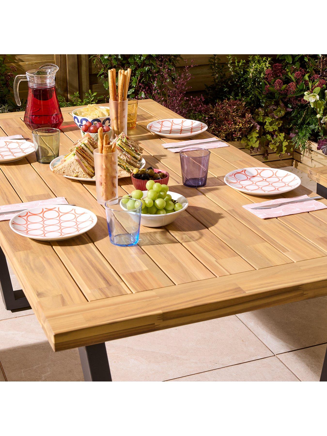  image of rowlinson-stockholm-4-seat-dining-set