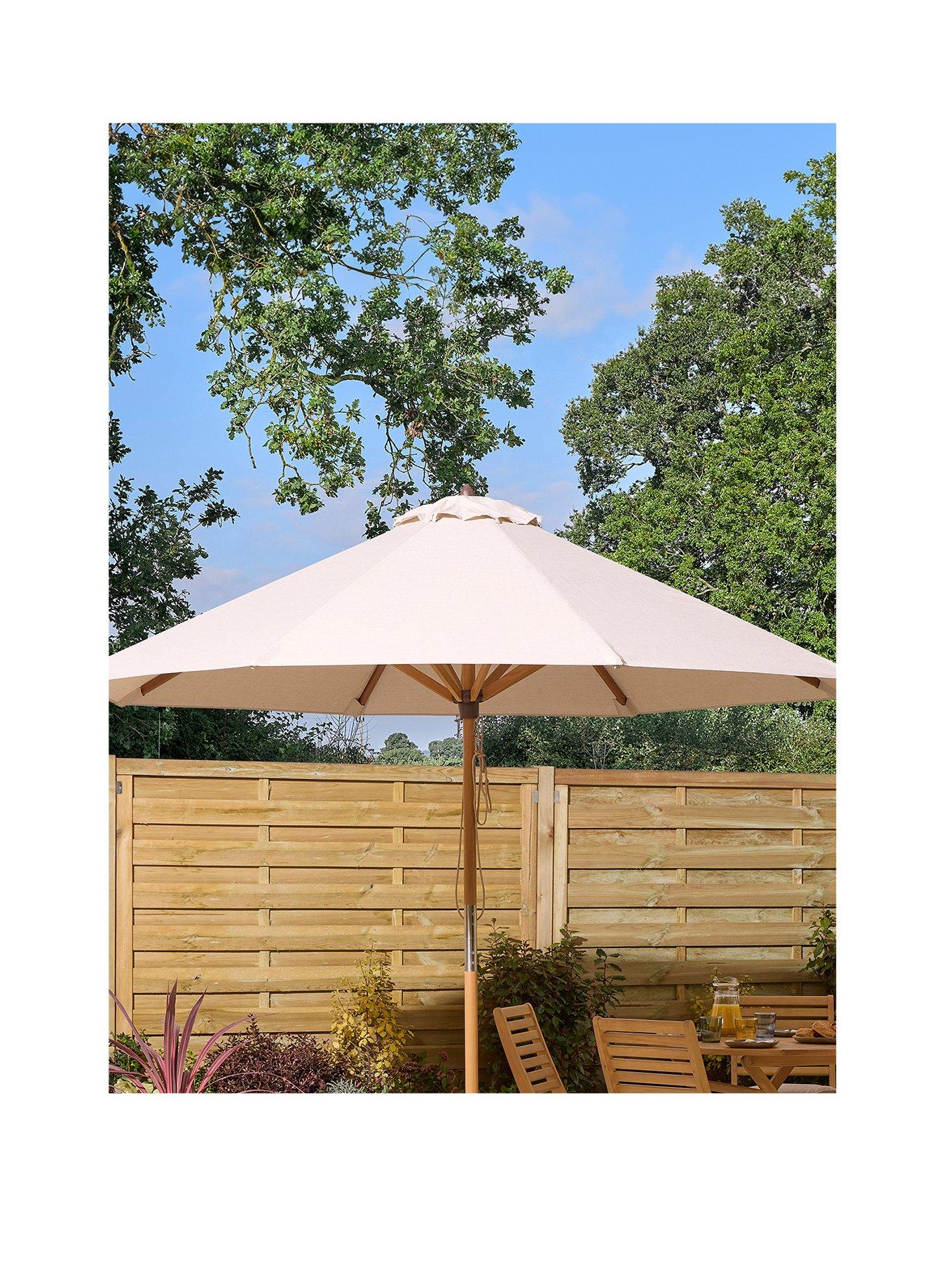  image of rowlinson-ashdown-wooden-parasol-27m