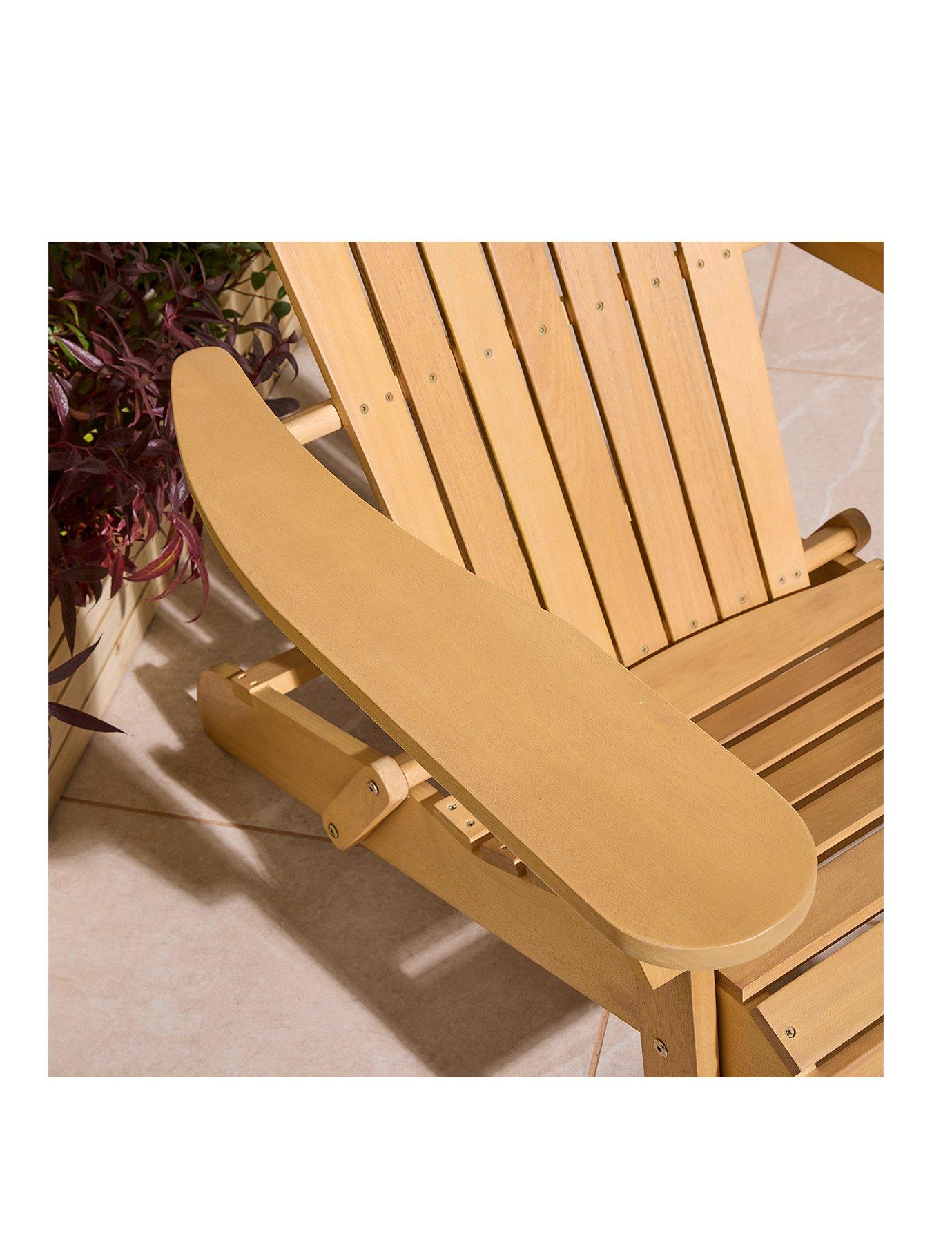  image of rowlinson-sandown-folding-adirondack-chair