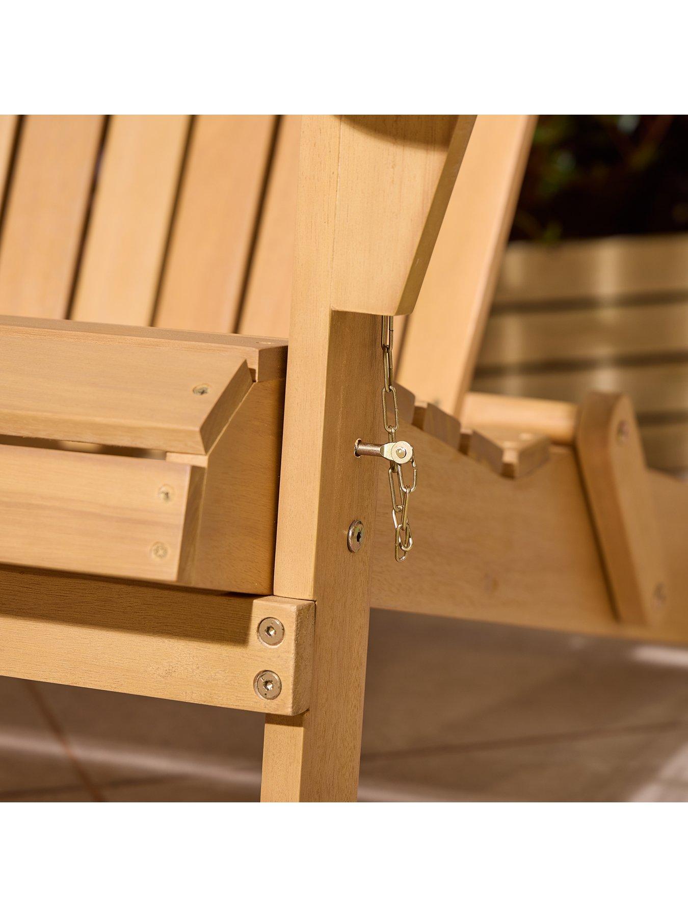  image of rowlinson-sandown-folding-adirondack-chair