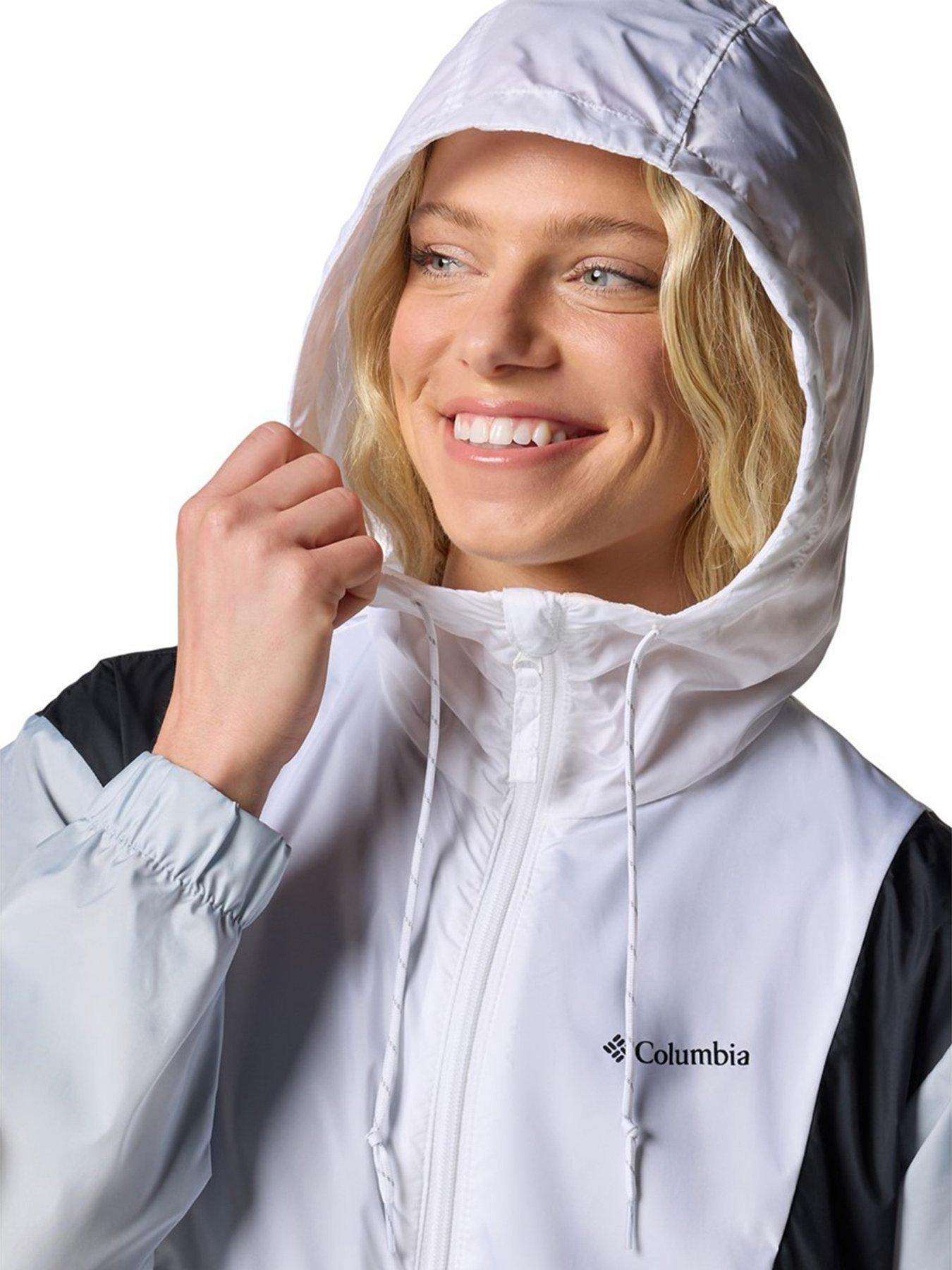  image of columbia-womens-lily-basin-ii-jacket-white