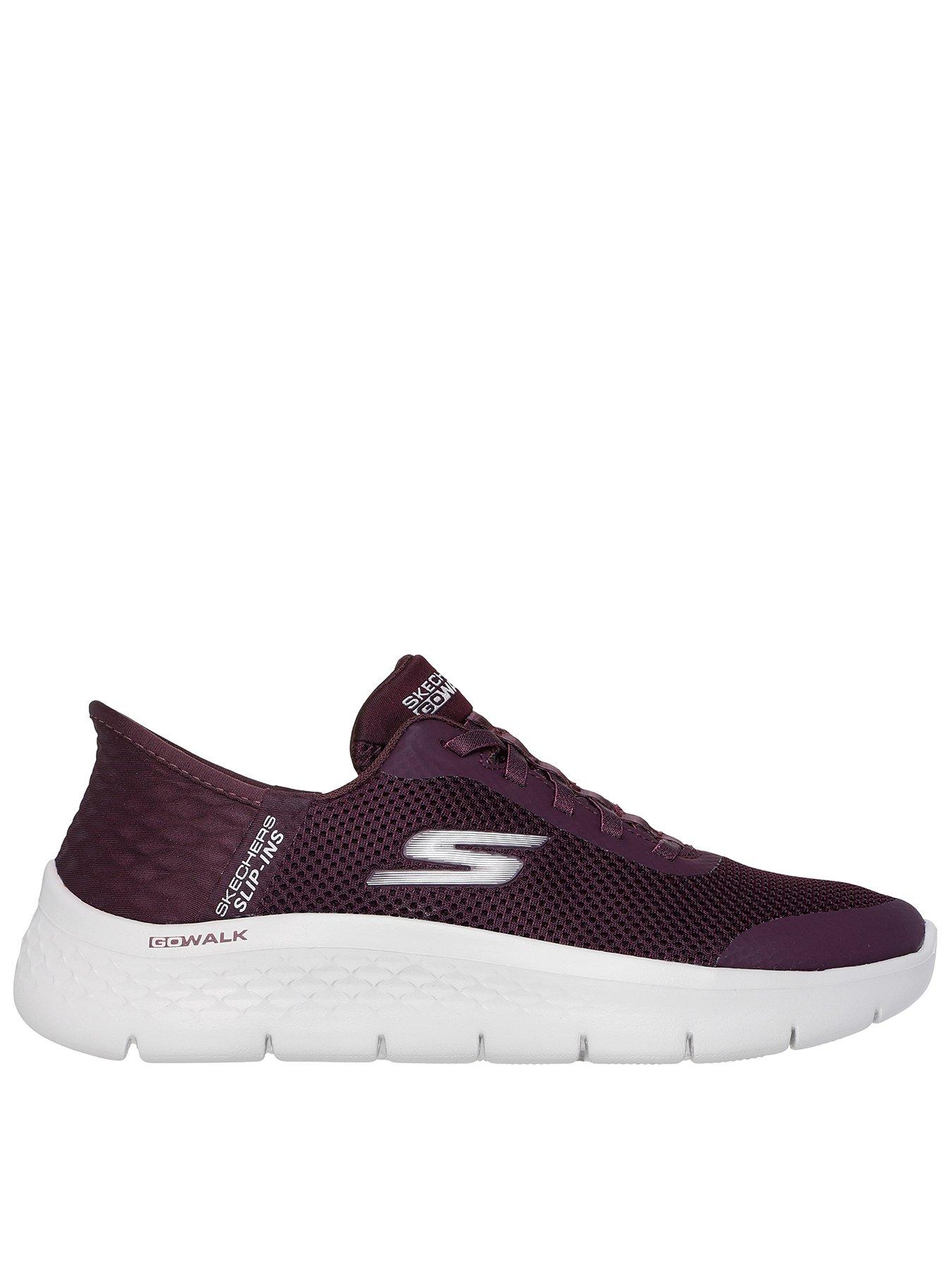 undefined Go Walk Flex Grand Entry Slip-ins Trainer - Burgundy