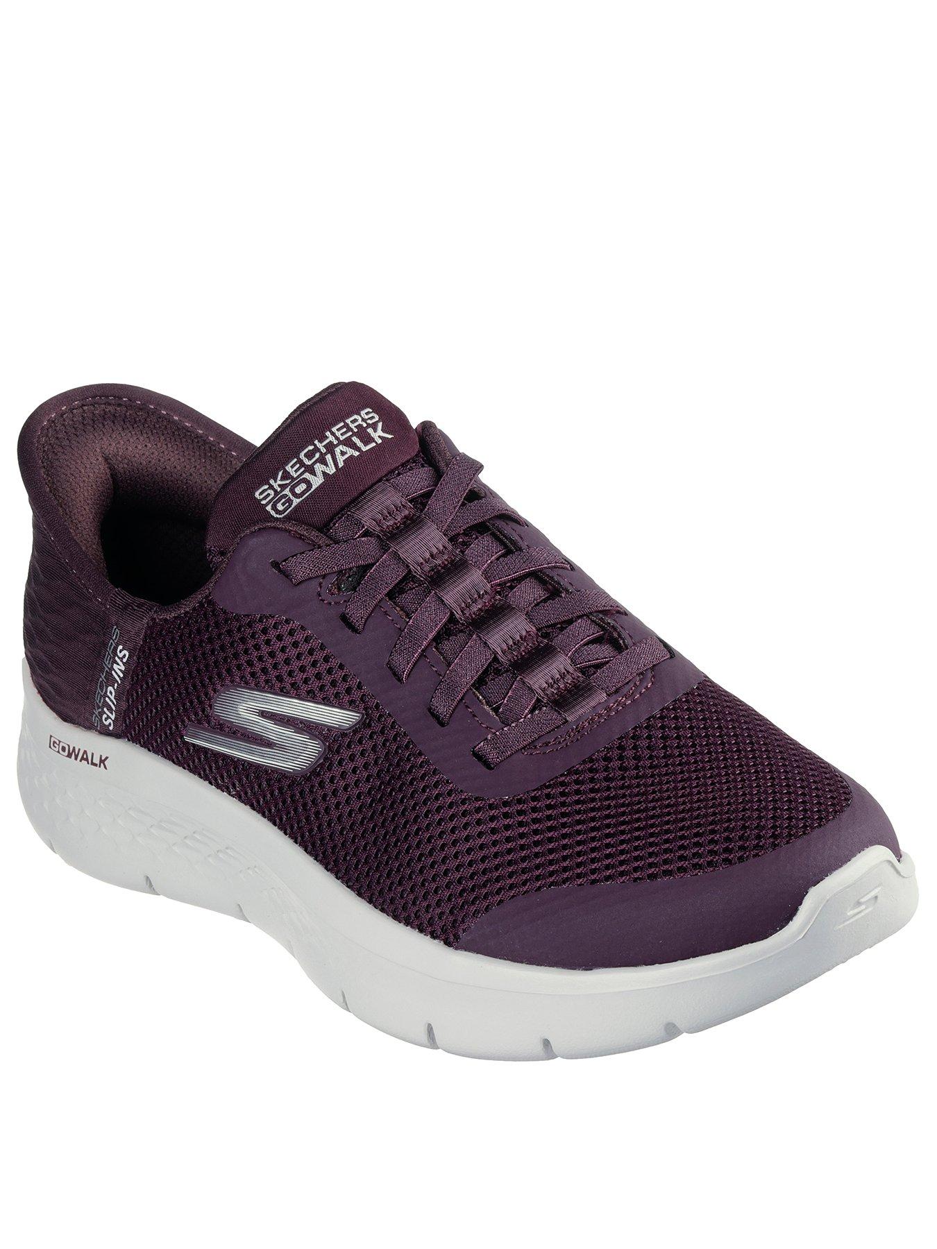 Image 2 of 5 of Skechers Go Walk Flex Grand Entry Slip-ins Trainer - Burgundy