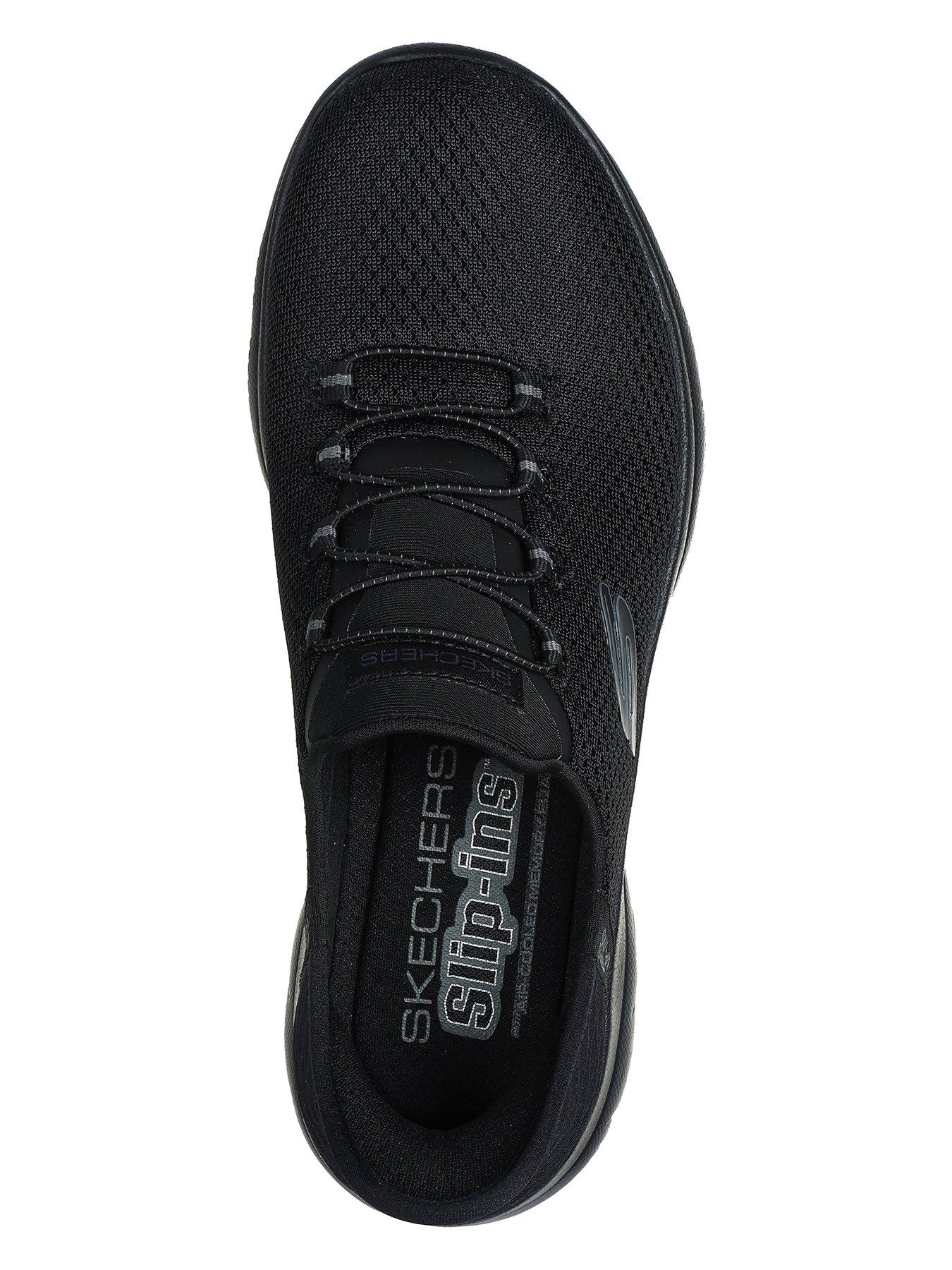Image 3 of 5 of Skechers Summits Diamond Dream Slip-ins Trainer - Black