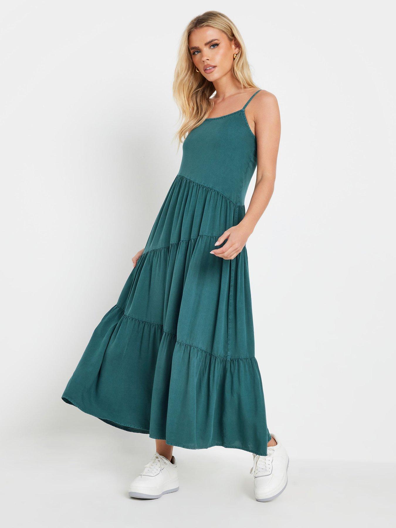 pixiegirl-petite-acid-wash-asymmetric-tiered-maxi-dress