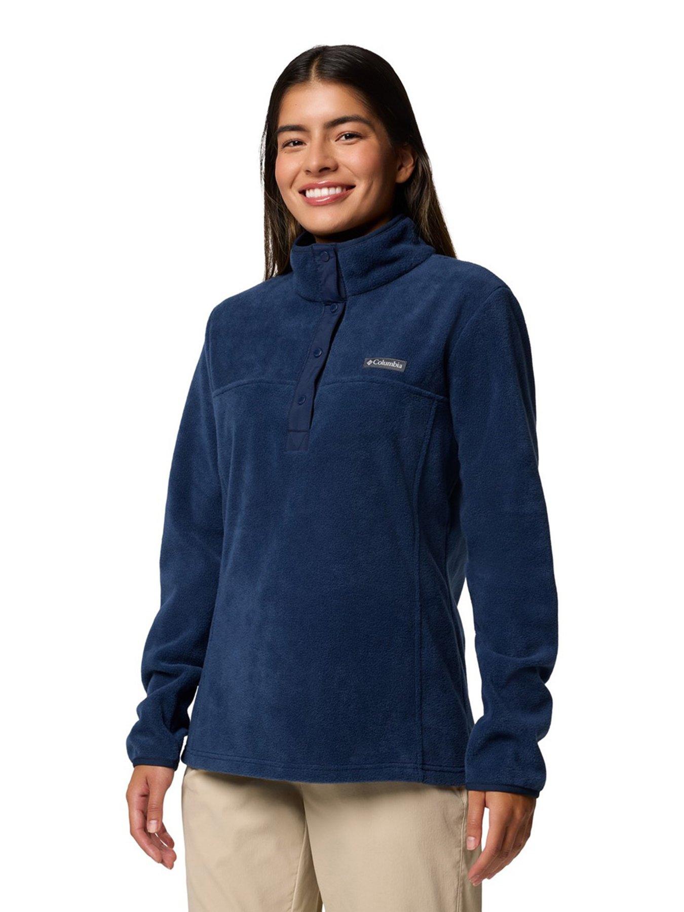 undefined Womens Benton Springs 1/2 Snap Pull Over Fleece - Blue