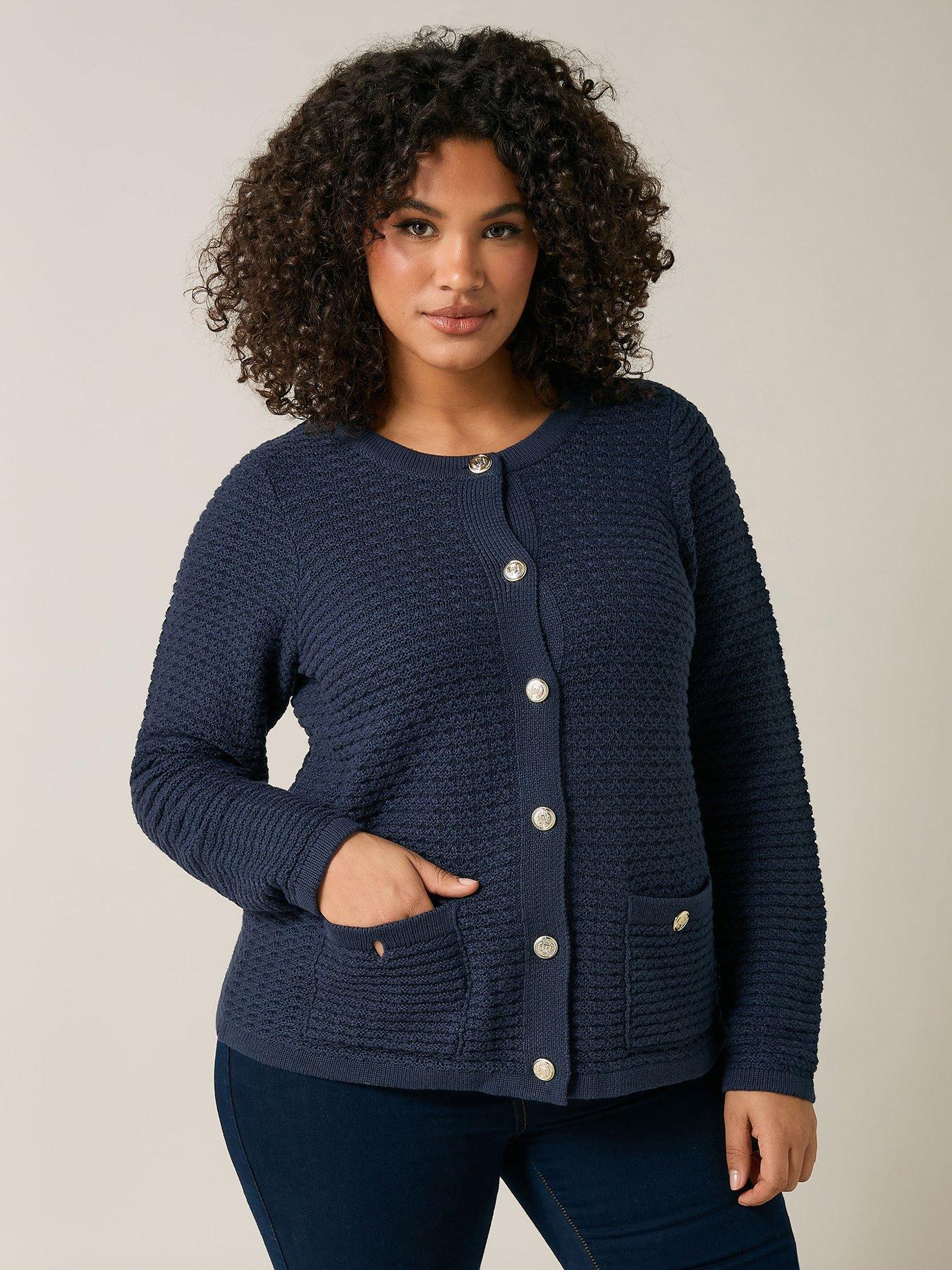 evans-button-detail-cardigan