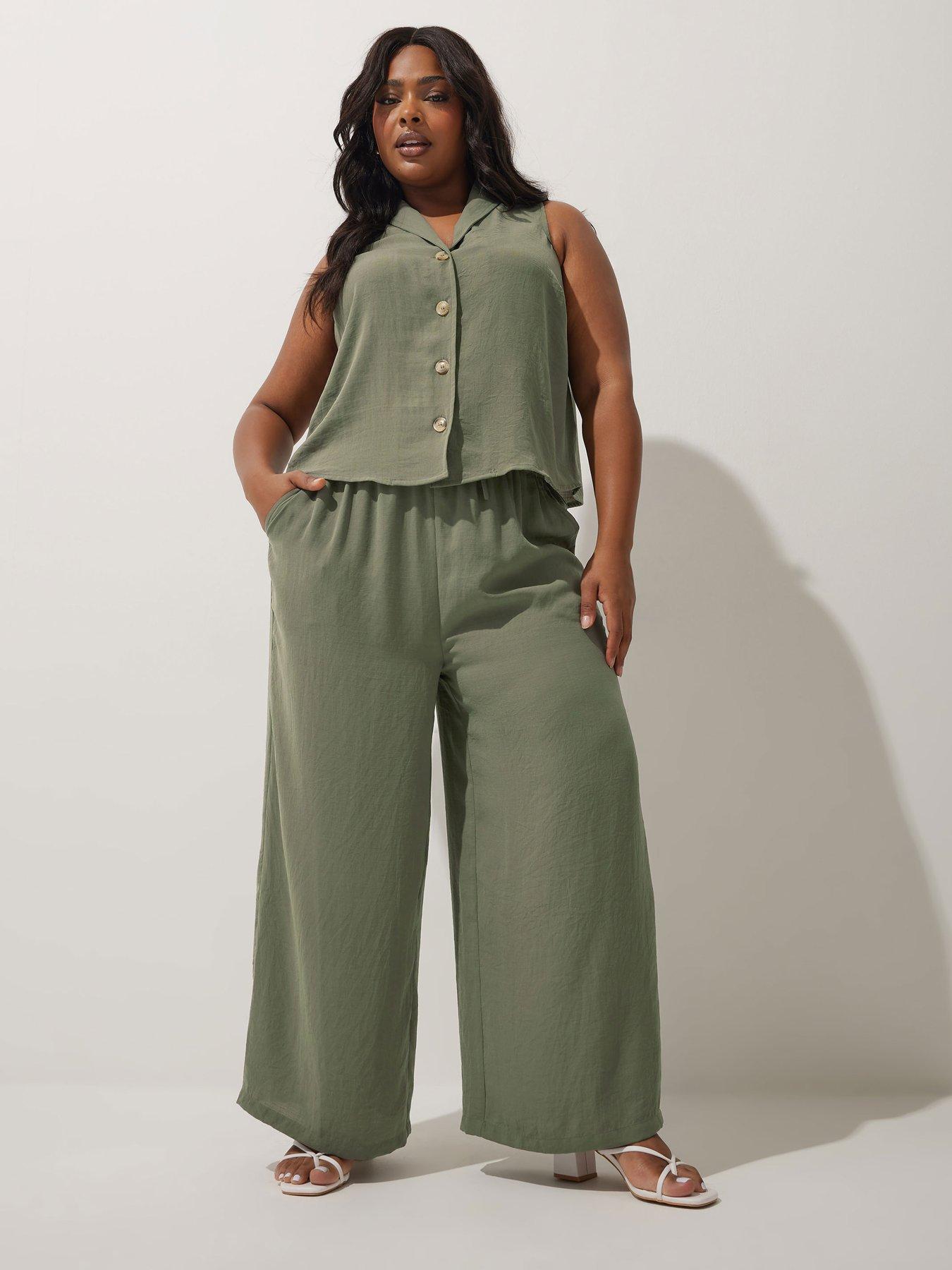  image of yours-curve-button-waistcoat-green