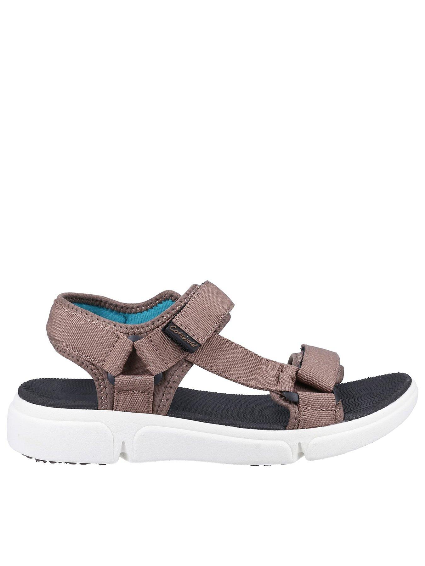 Cotswold Womens Alderton Ladies Pu Sandals - Taupe