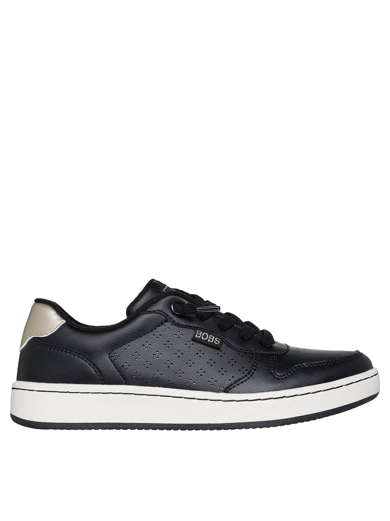 Image 1 of 4 of Skechers B Cute Court Luxe Kicks Duraleather Trainer - Black
