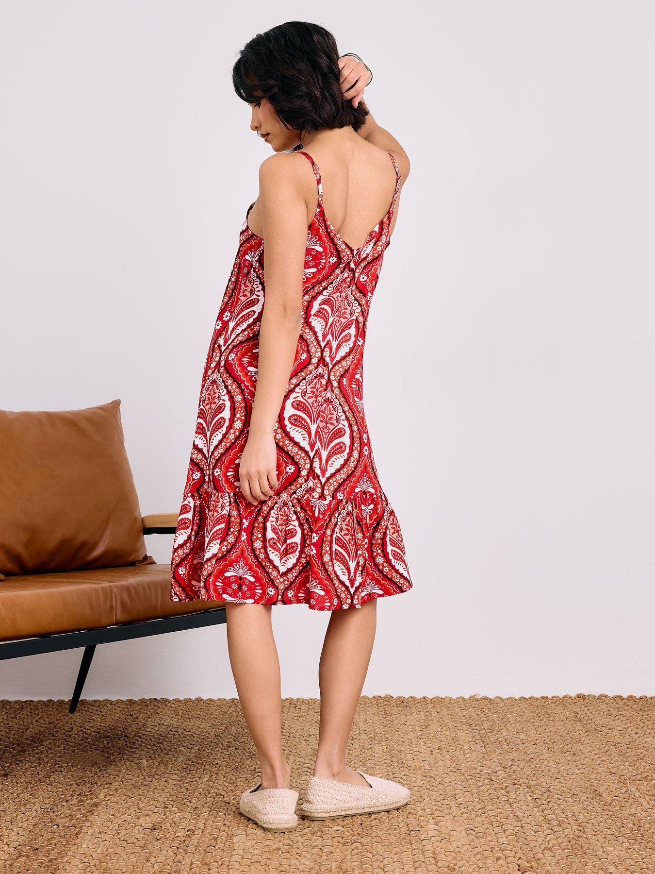  image of pixiegirl-petite-paisley-slip-mini-dress