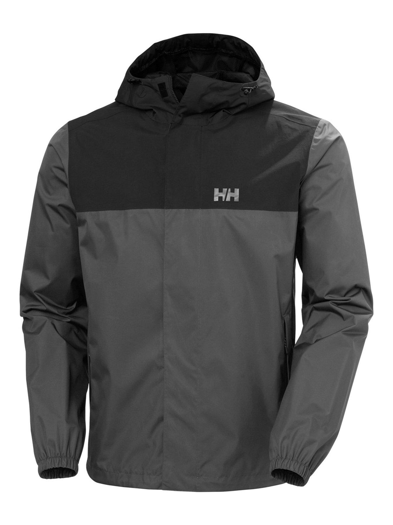 Helly Hansen Mens Vancouver Rain Jacket - Grey