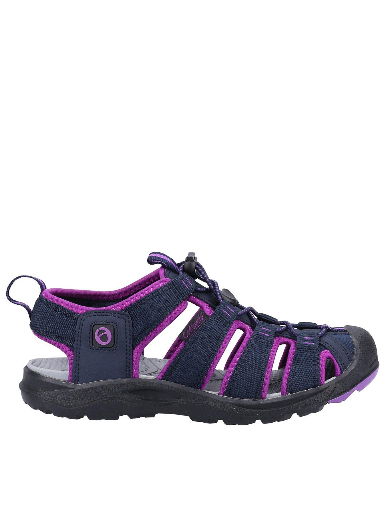 undefined Womens Marshfield Sandals - Navy/Berry