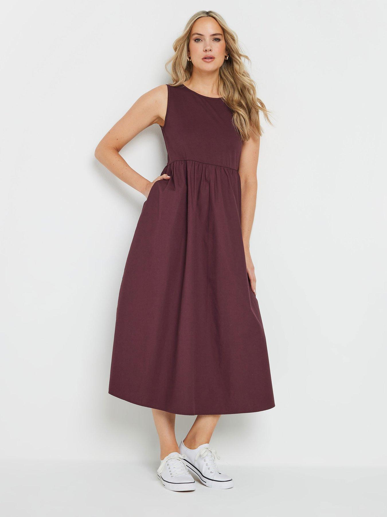 undefined Tall Sleeveless Midi Dress