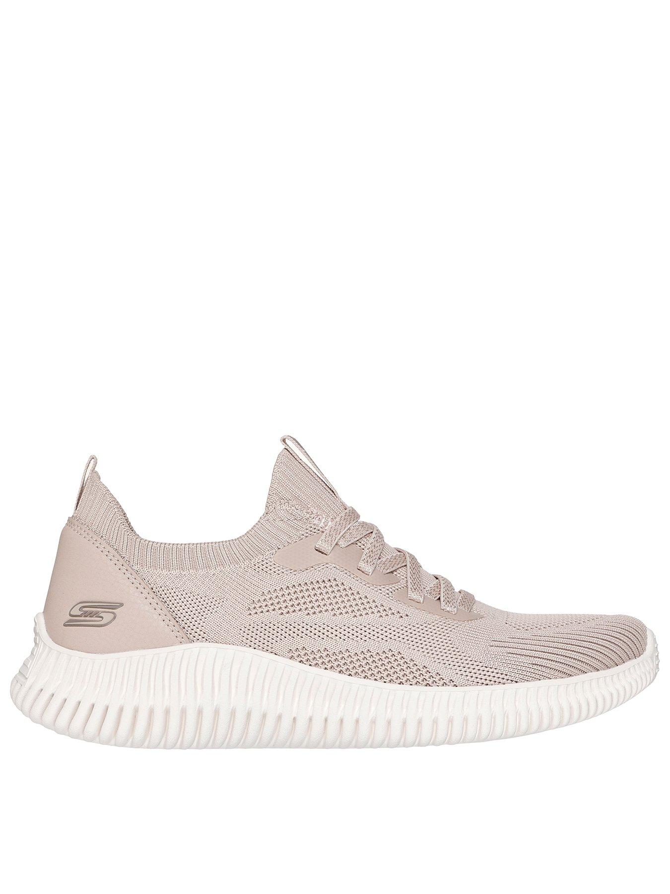 Skechers Bobs Geo Lite Divine Look Trainer - Brown