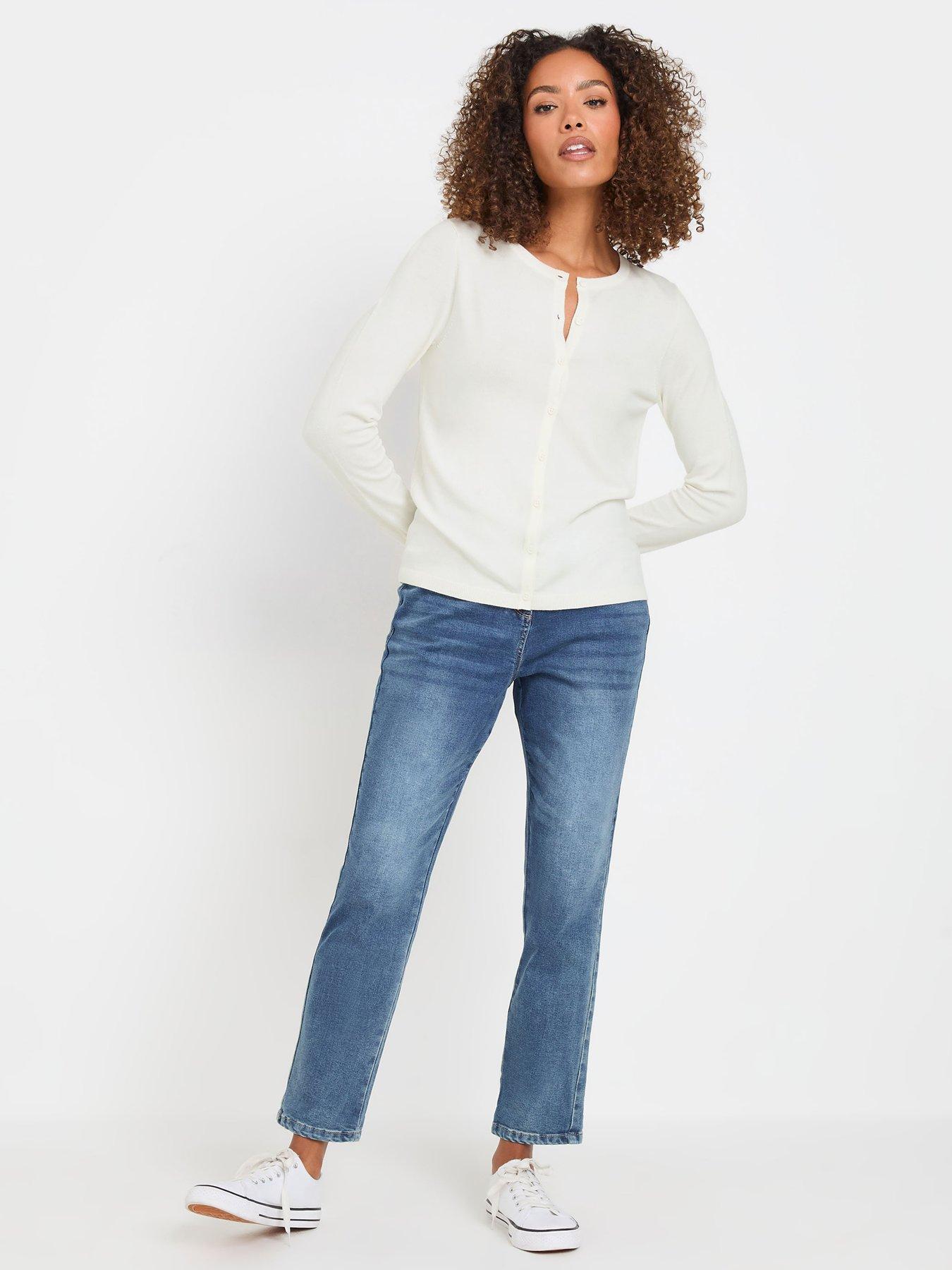  image of mco-long-sleeve-button-down-cardigan-ivory