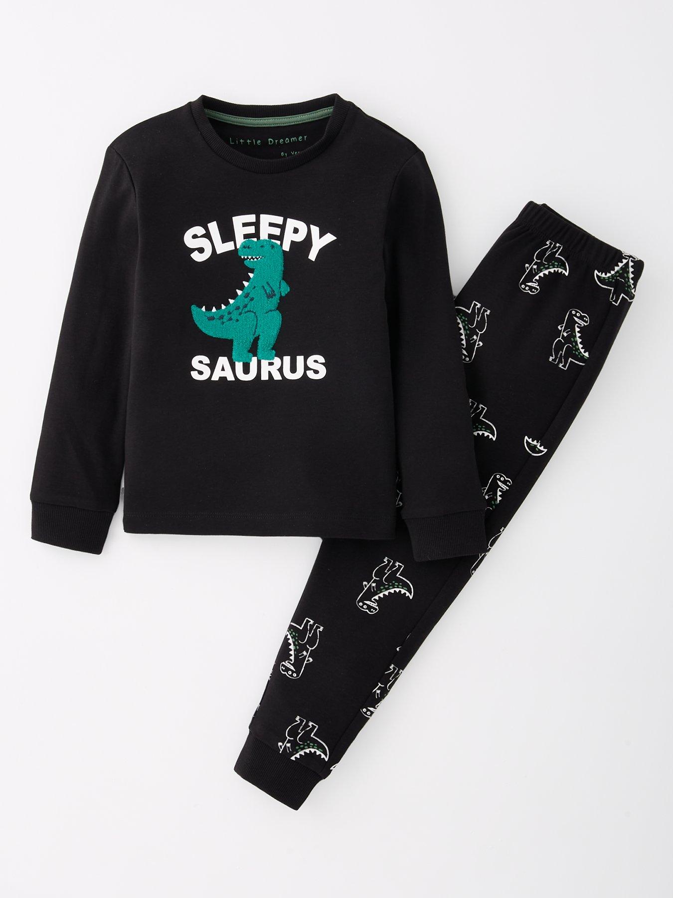 undefined Boys Dinosaur Single Pyjama Set - Multi