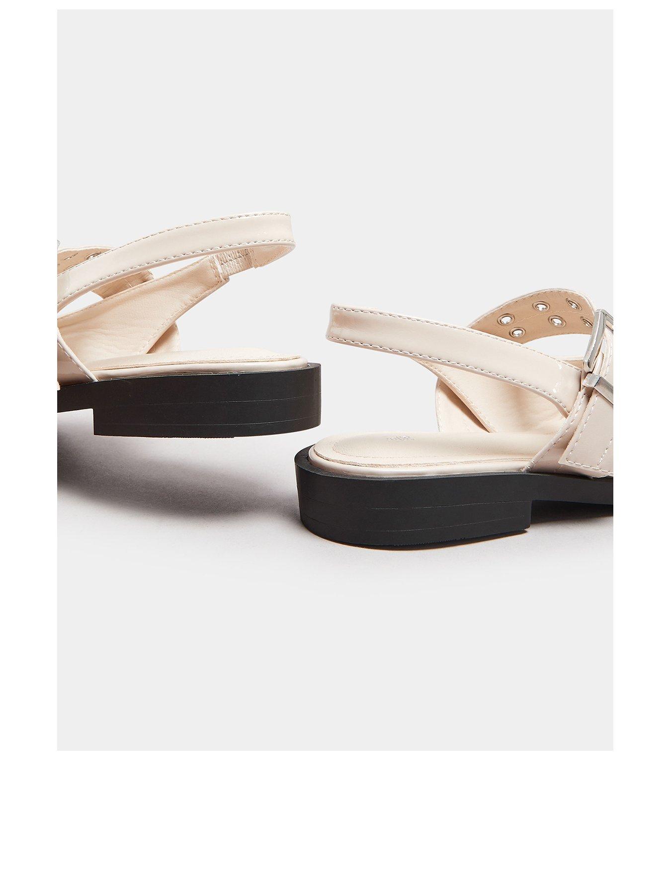  image of yours-wide-fit-flat-pointed-buckle-pump