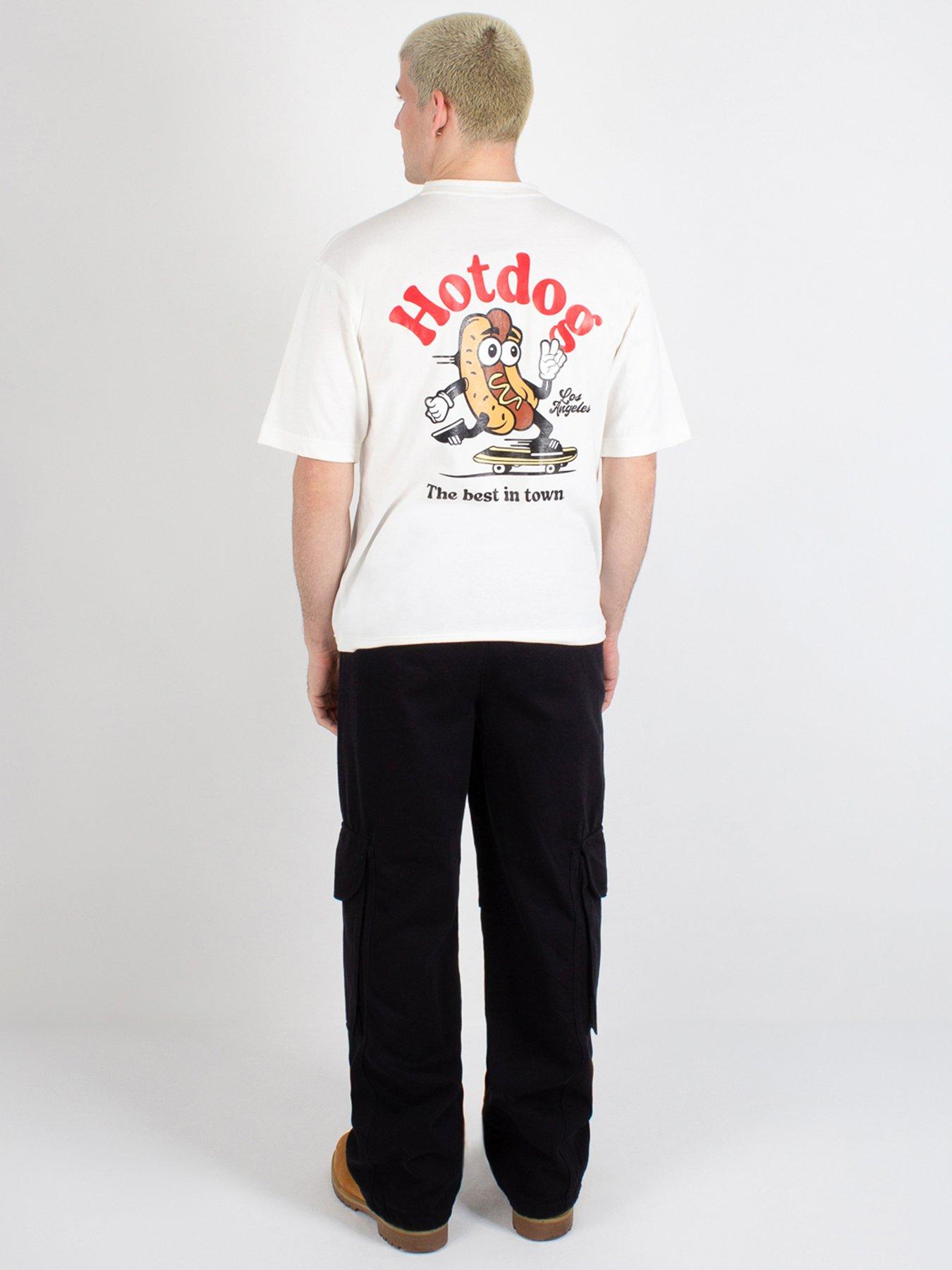 Criminal Damage Graphic Backprint T-Shirt - Off White | Littlewoods