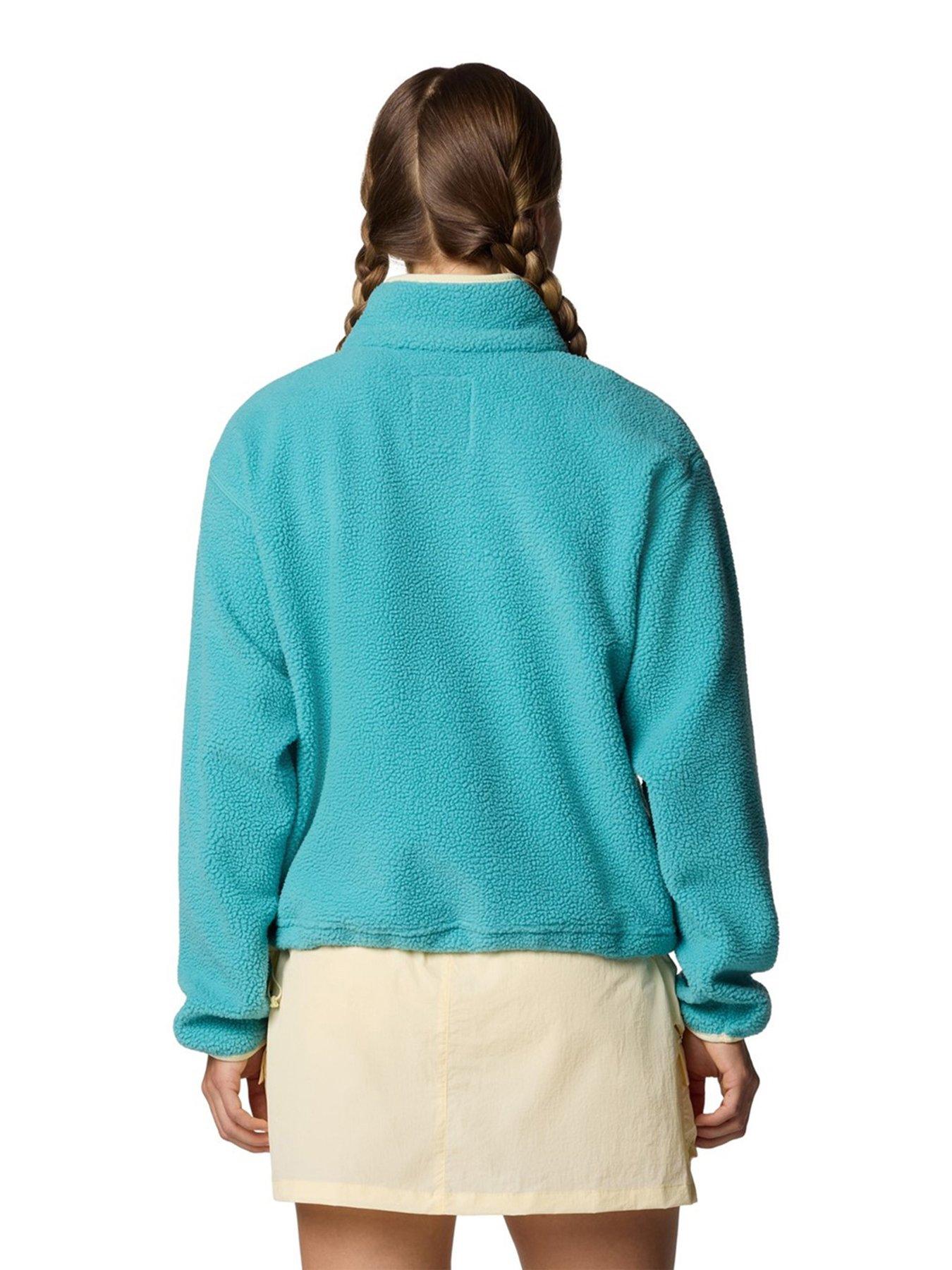 Image 2 of 5 of Columbia Womens Helvetia Ii Cropped Half Snap Fleece - Green