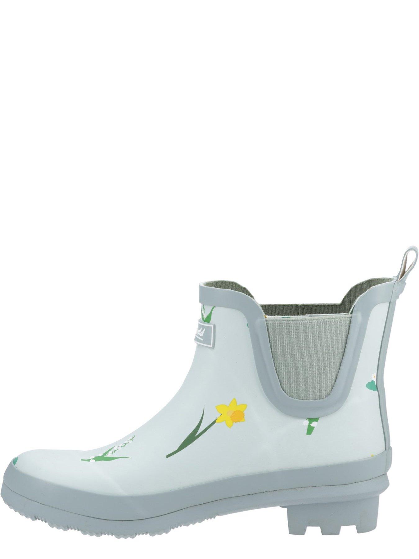  image of cotswold-womens-wildflower-ankle-wellingtons-mint