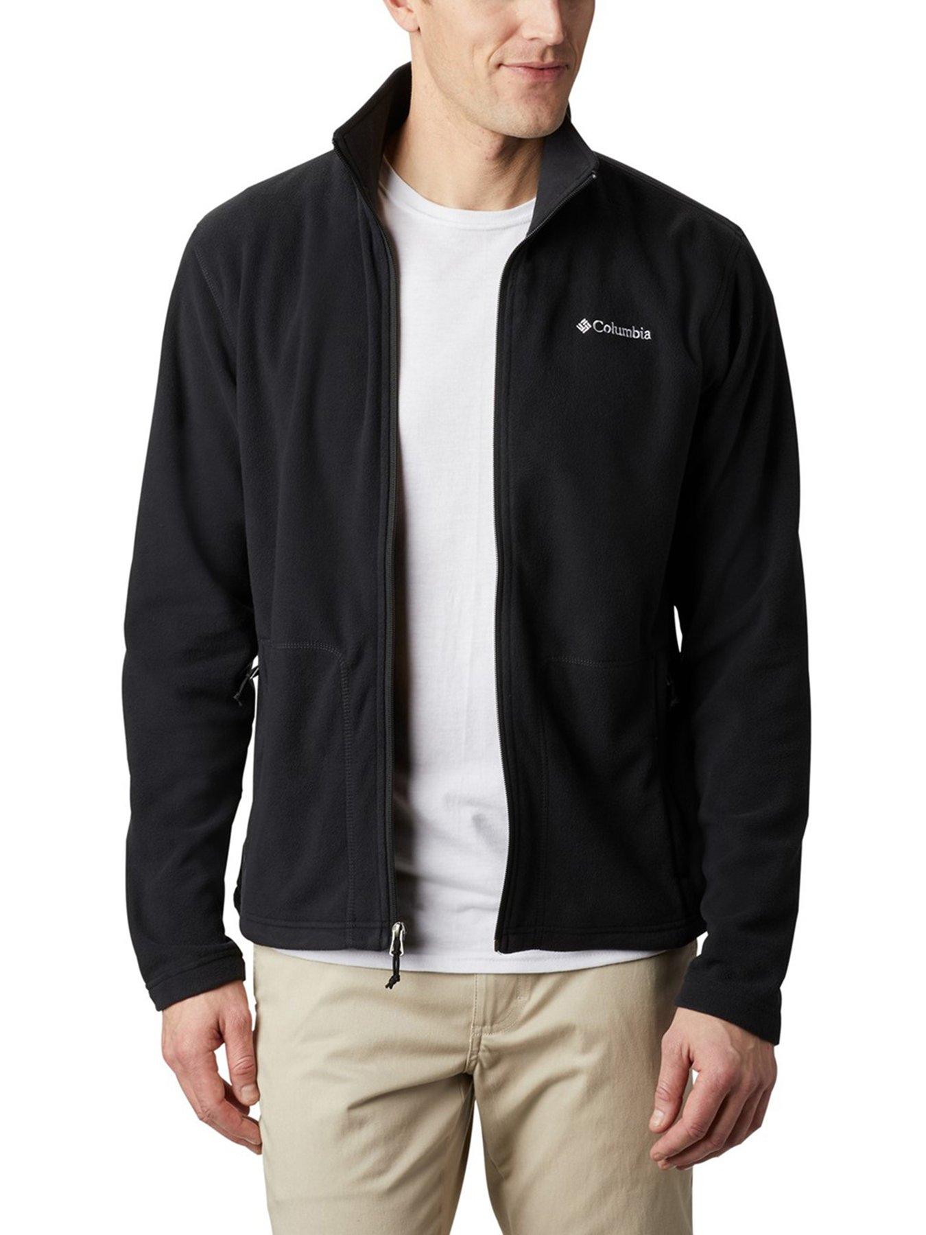 Columbia Men's Fast Trek Light Full Zip Fleece - Black