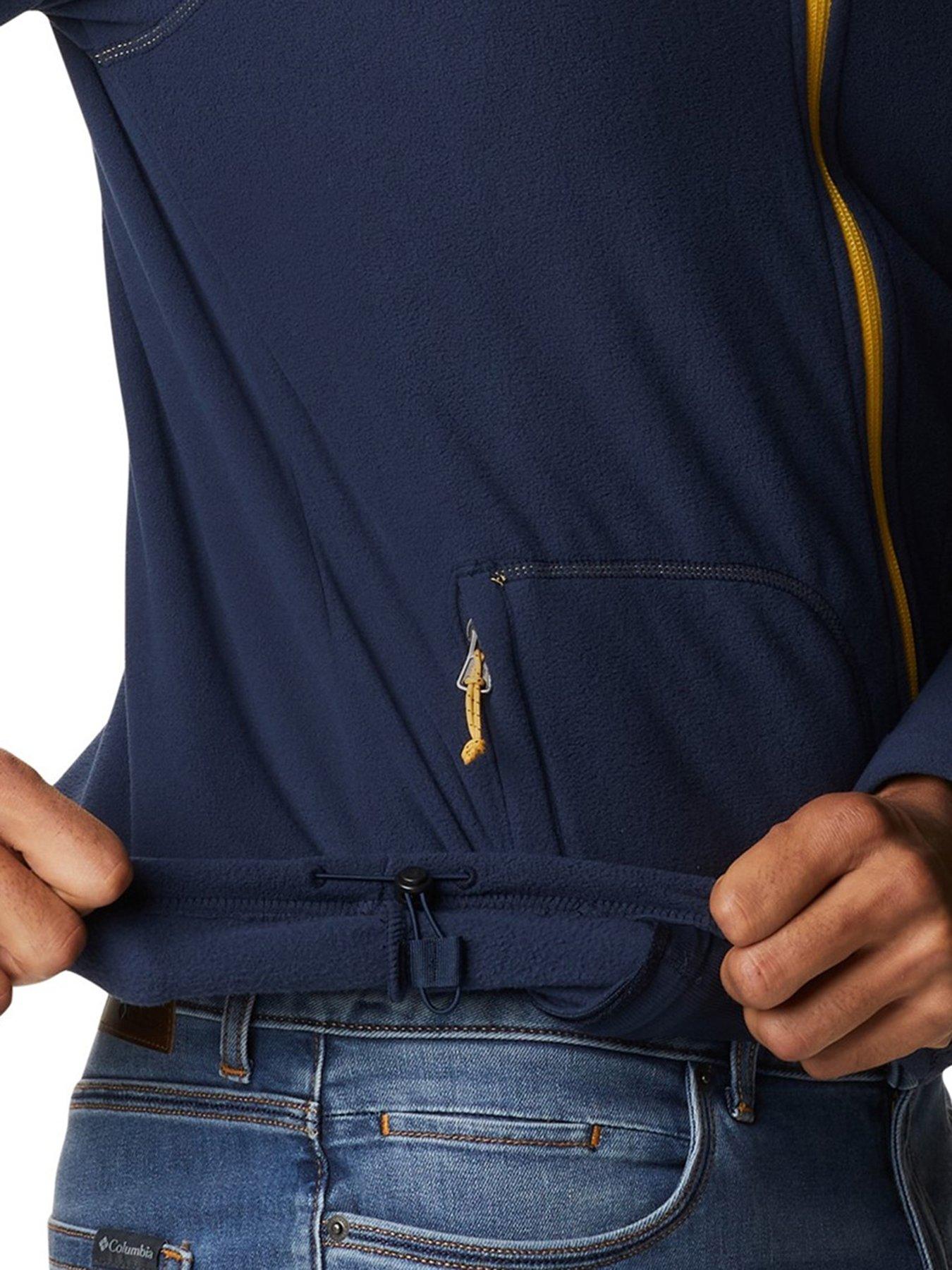 Image 4 of 5 of Columbia Men's Fast Trek Light Full Zip Fleece - Blue