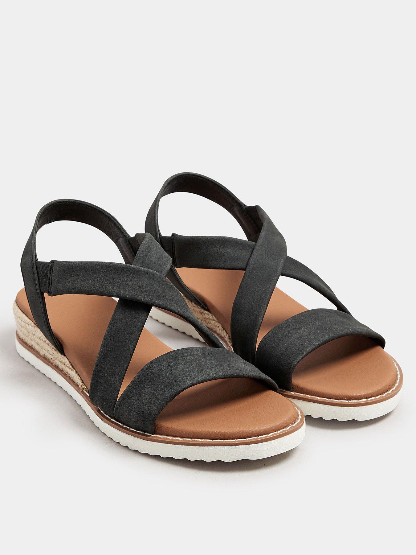  image of yours-extra-wide-fit-flexi-comfort-sandal