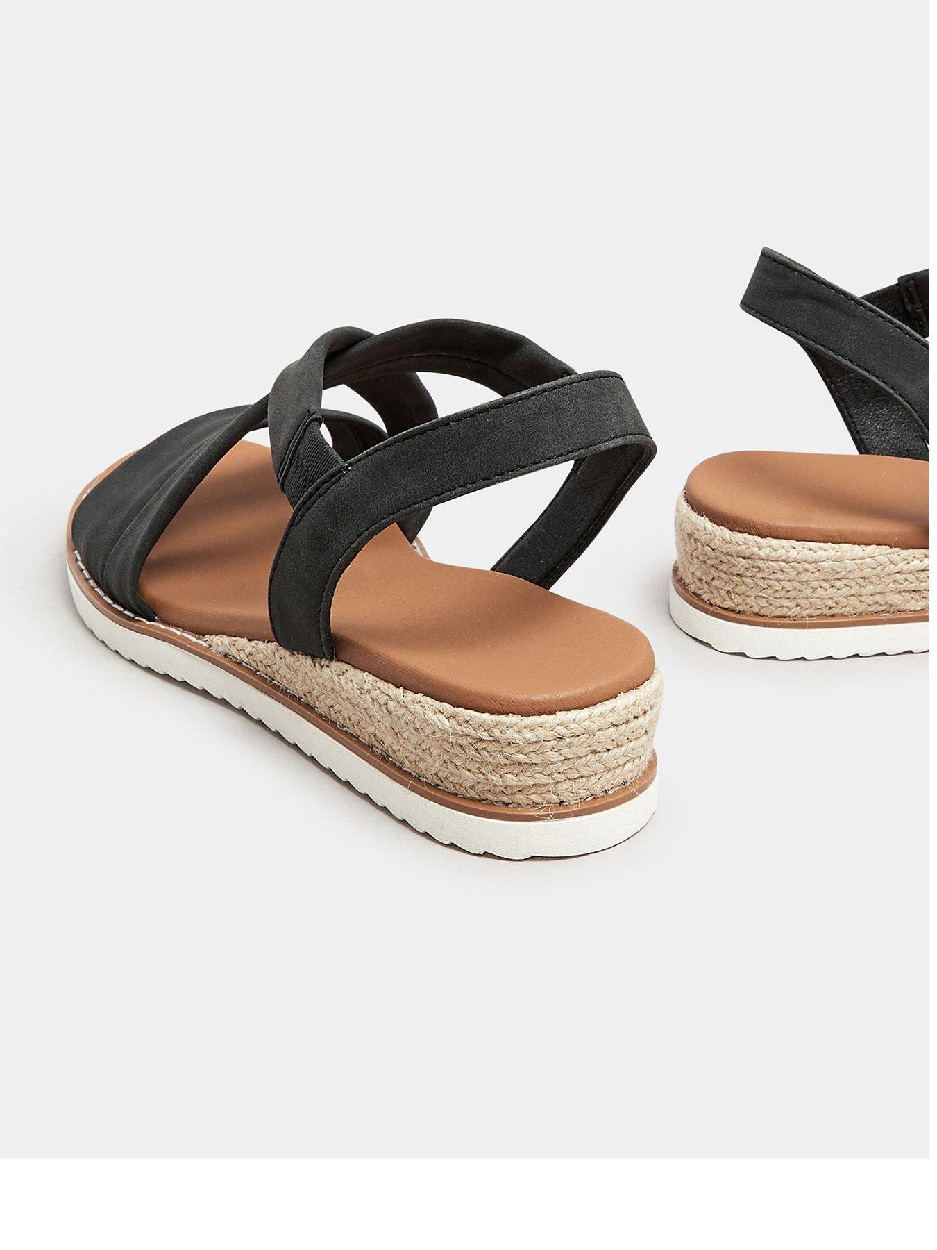  image of yours-extra-wide-fit-flexi-comfort-sandal