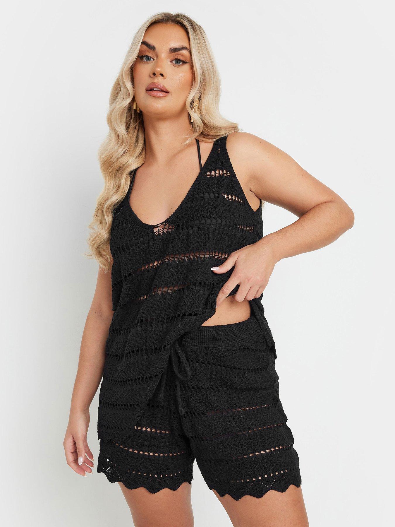  image of yours-curve-beachwear-short-co-ord