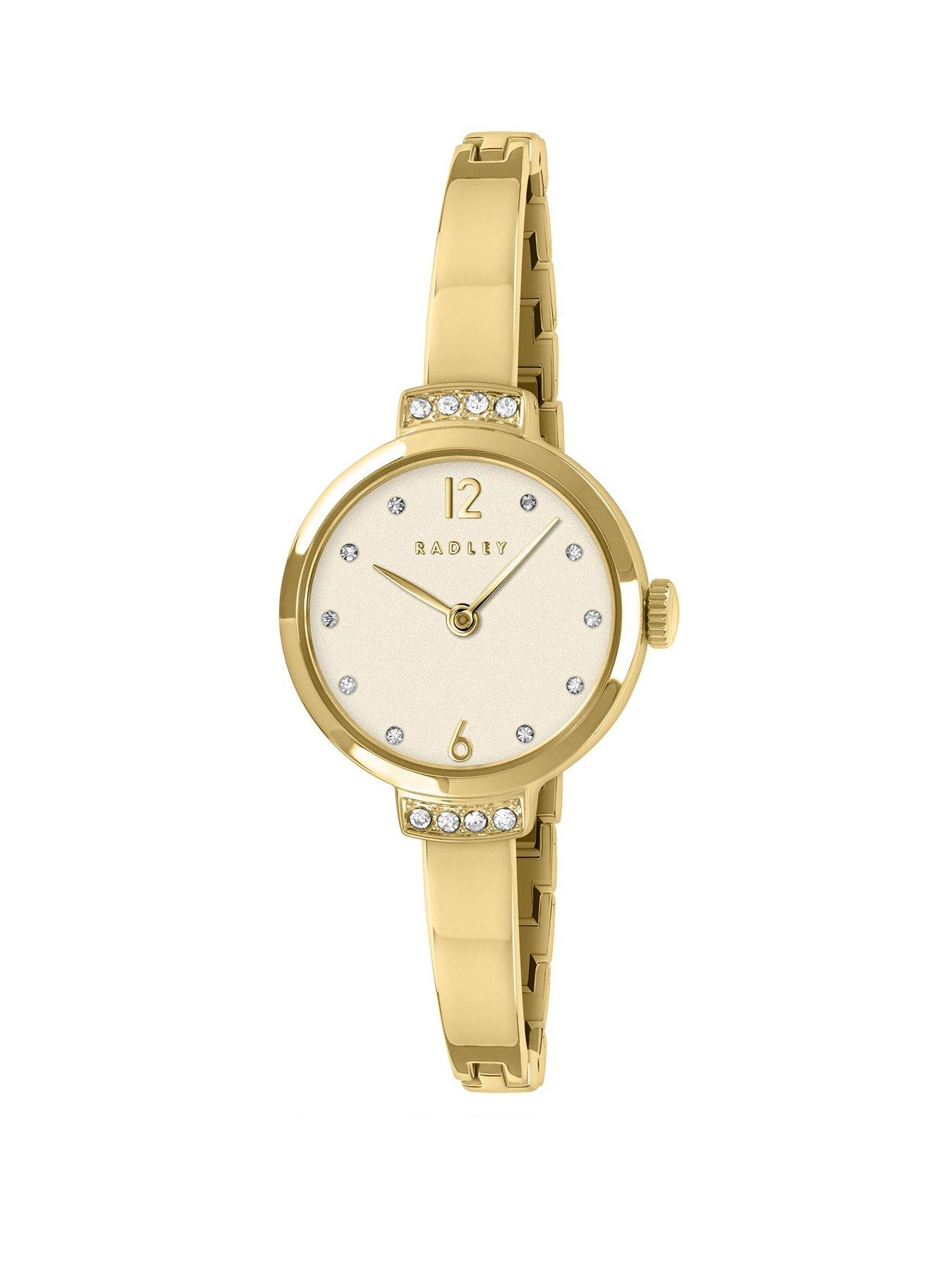 undefined Gold Plated 23mm Bangle Watch