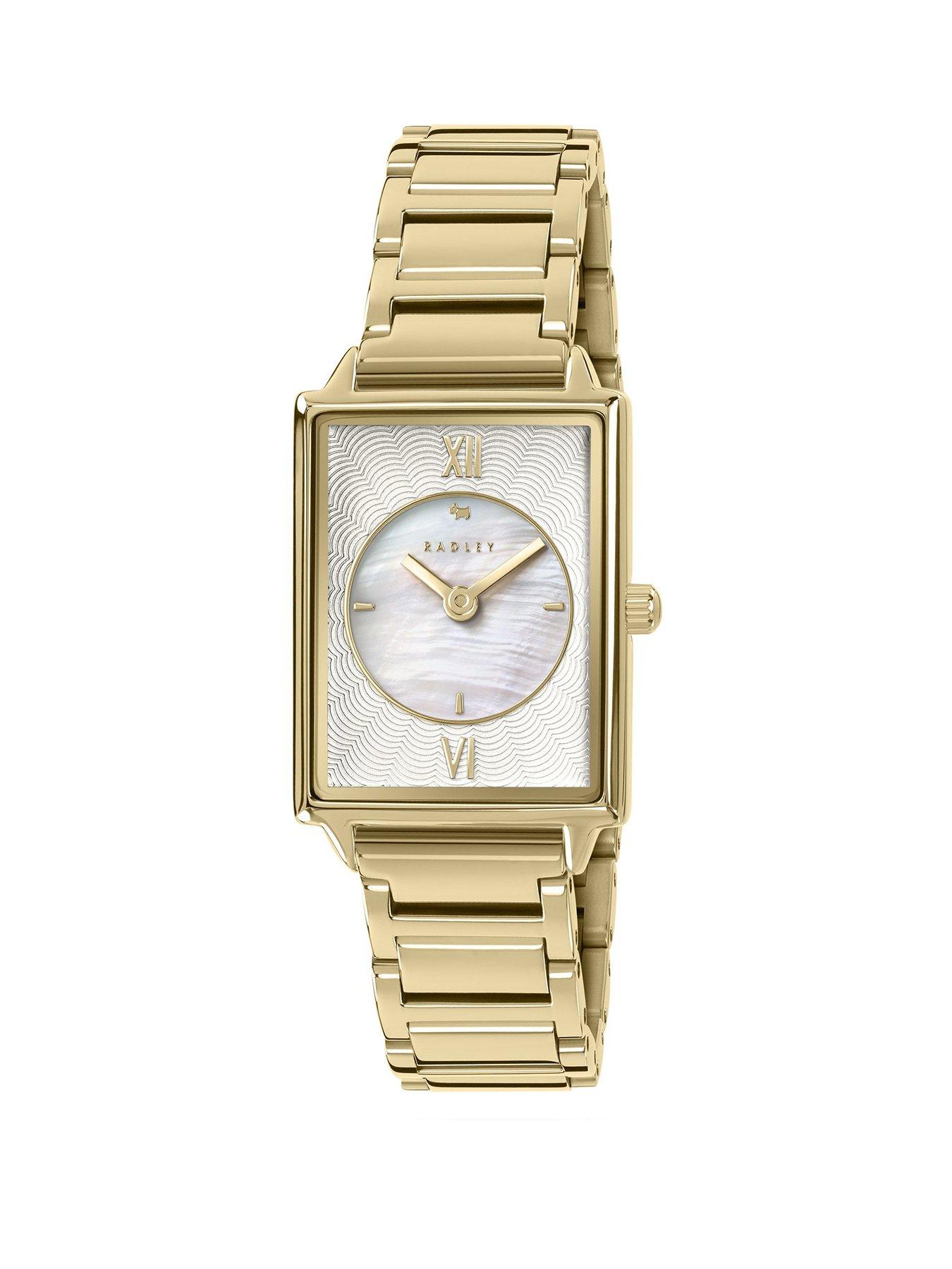  image of radley-gold-plated-rectangular-24mm-bracelet