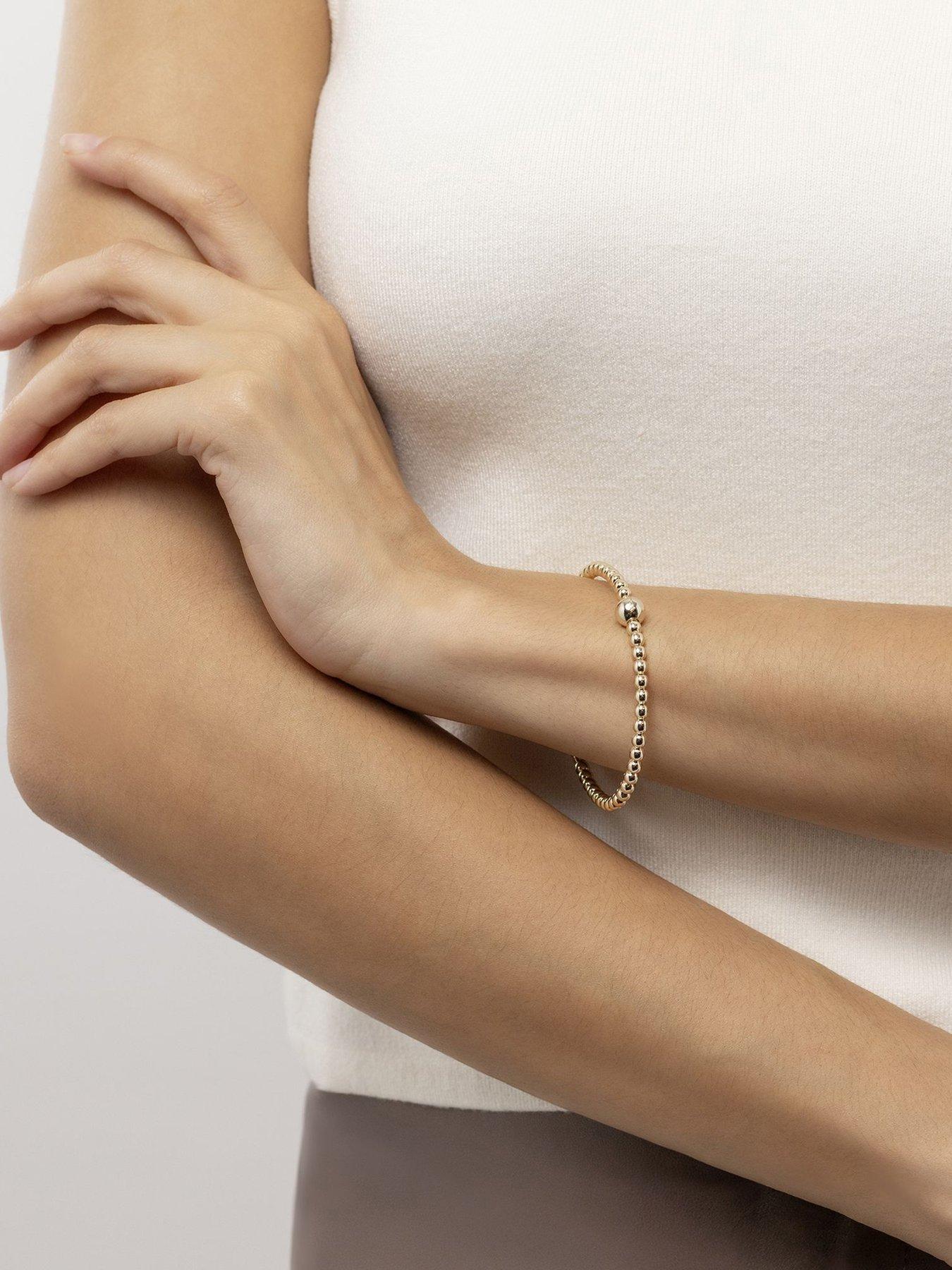  image of radley-18ct-gold-plated-bubble-bangle