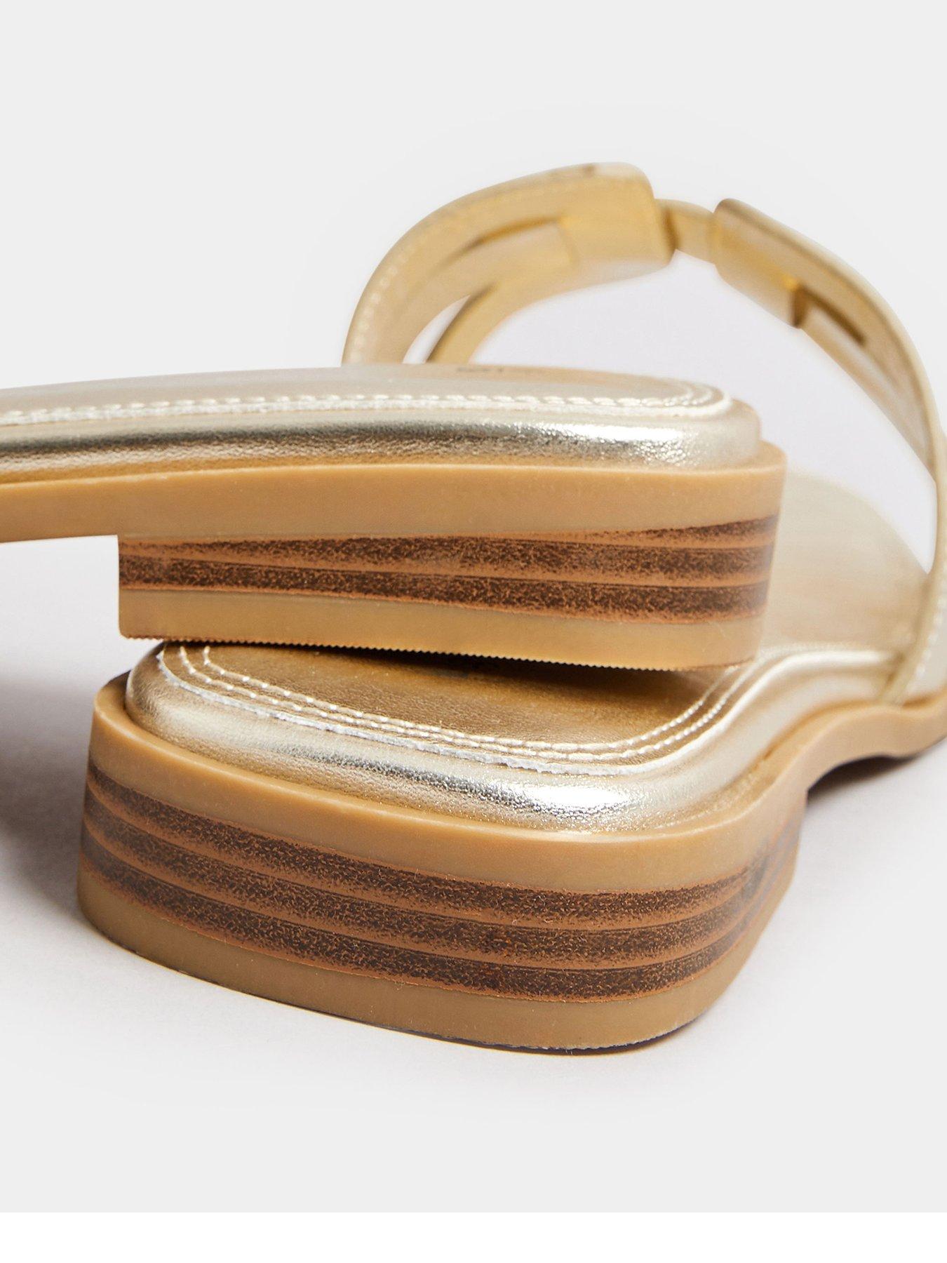  image of yours-wide-fit-cut-out-mule-sandals