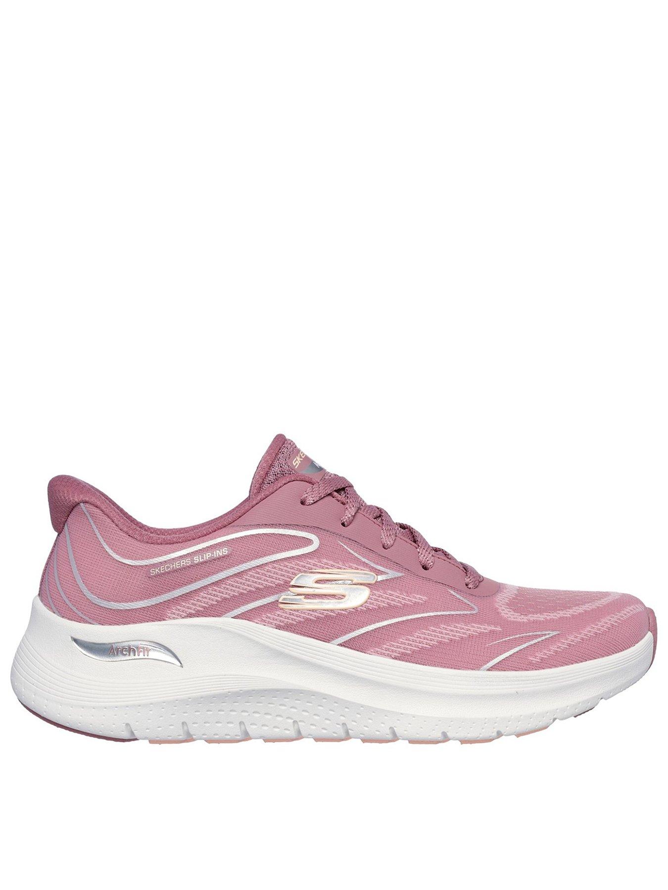 Image 1 of 2 of Skechers Arch Fit 2.0 Trainer - Dark Mauve