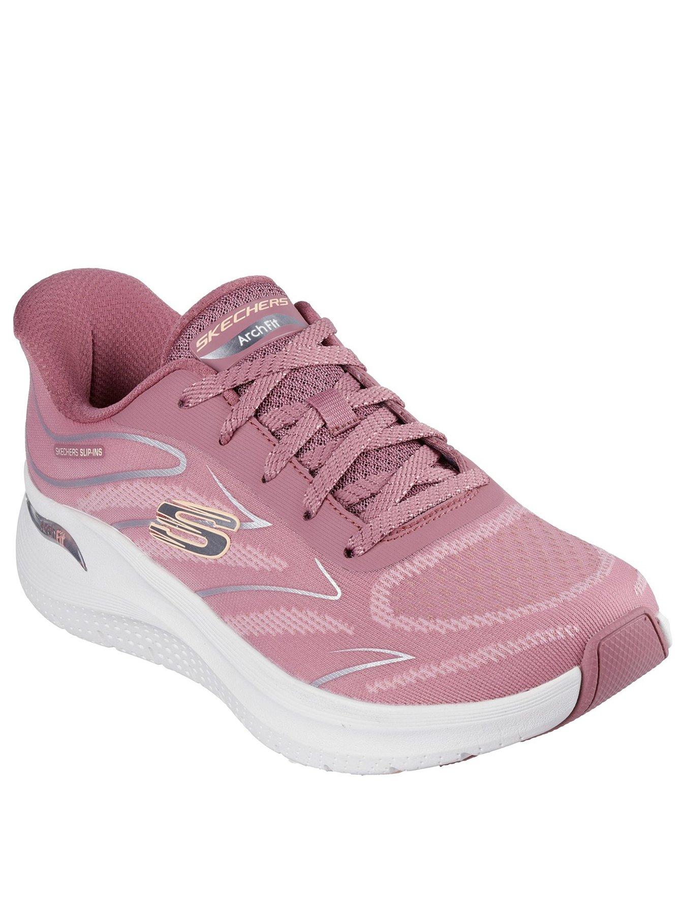 Image 2 of 2 of Skechers Arch Fit 2.0 Trainer - Dark Mauve