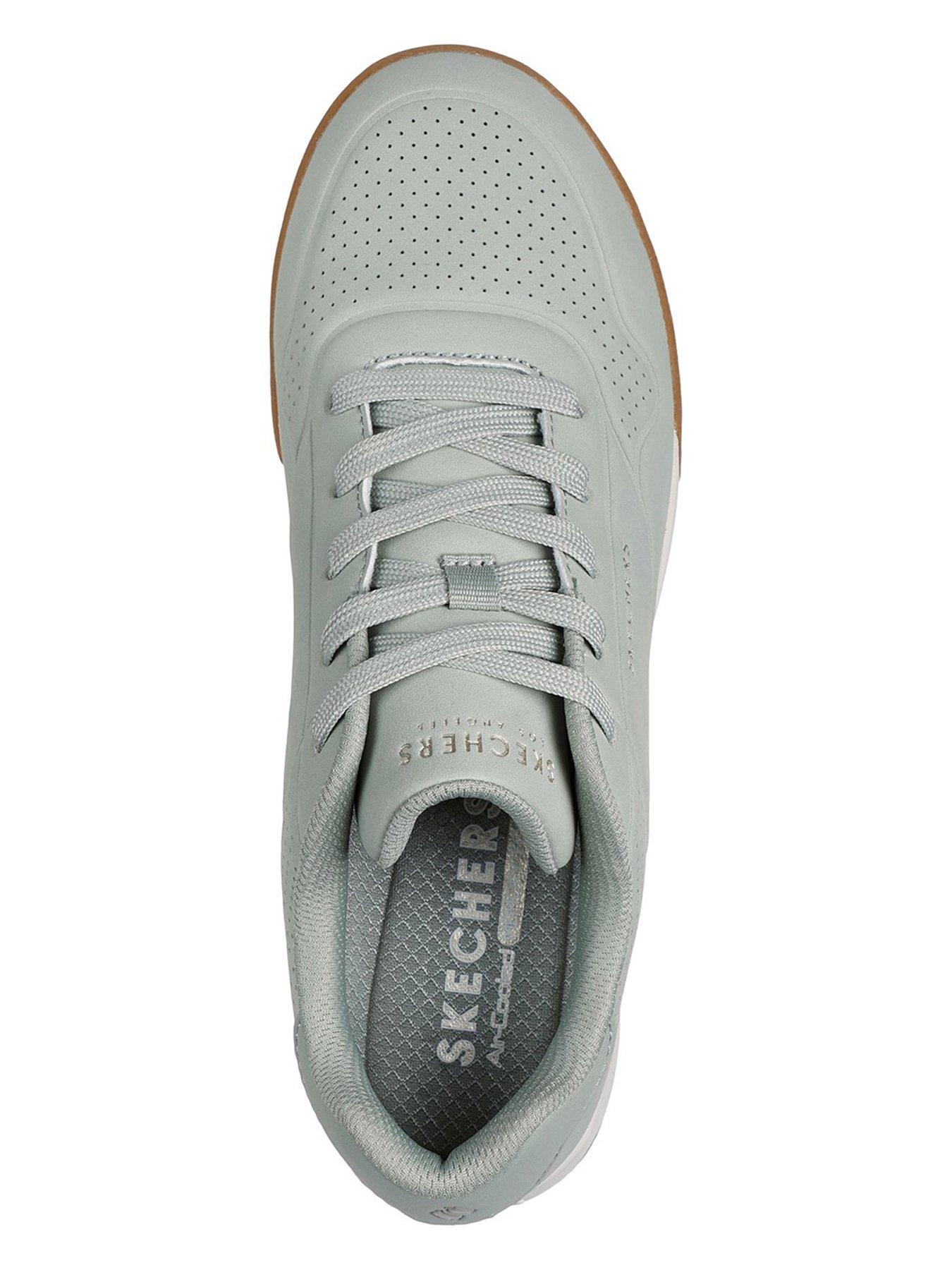  image of skechers-street-zinger-20-arwen-trainer-green