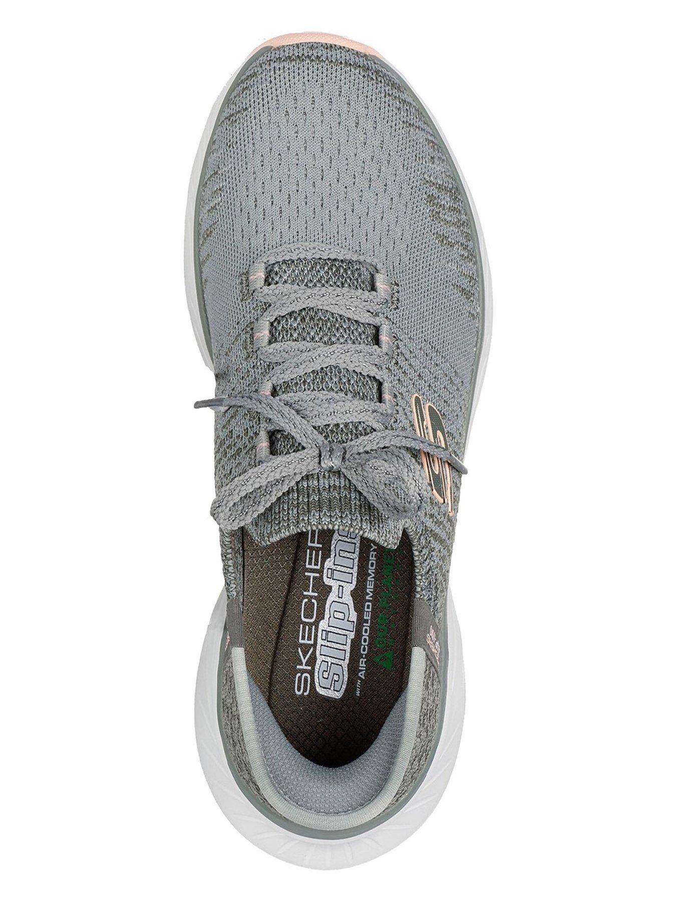  image of skechers-edgeride-impression-mesh-trainer-grey