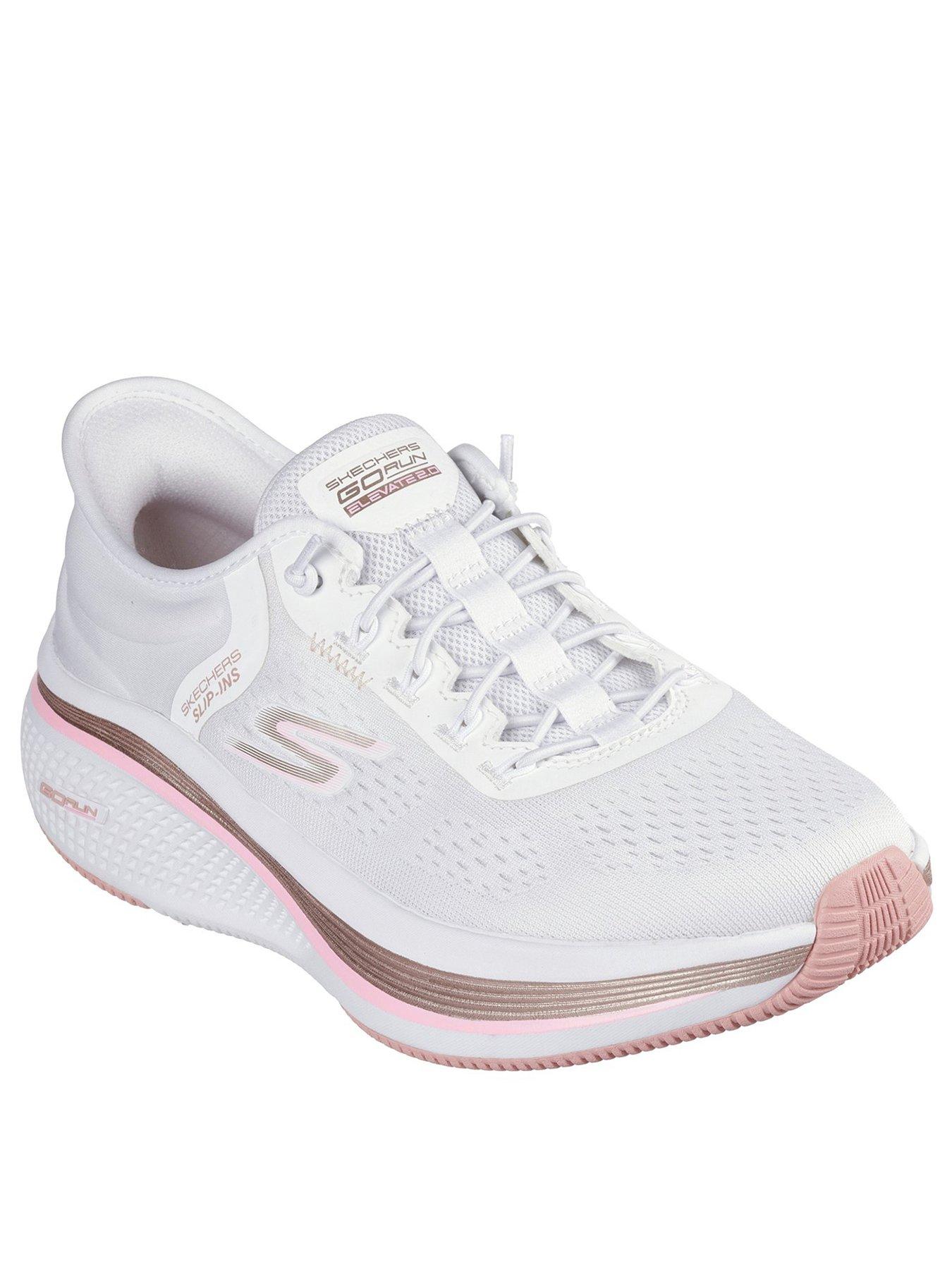  image of skechers-go-run-elevate-20-slip-ins-banyan-trainer-white