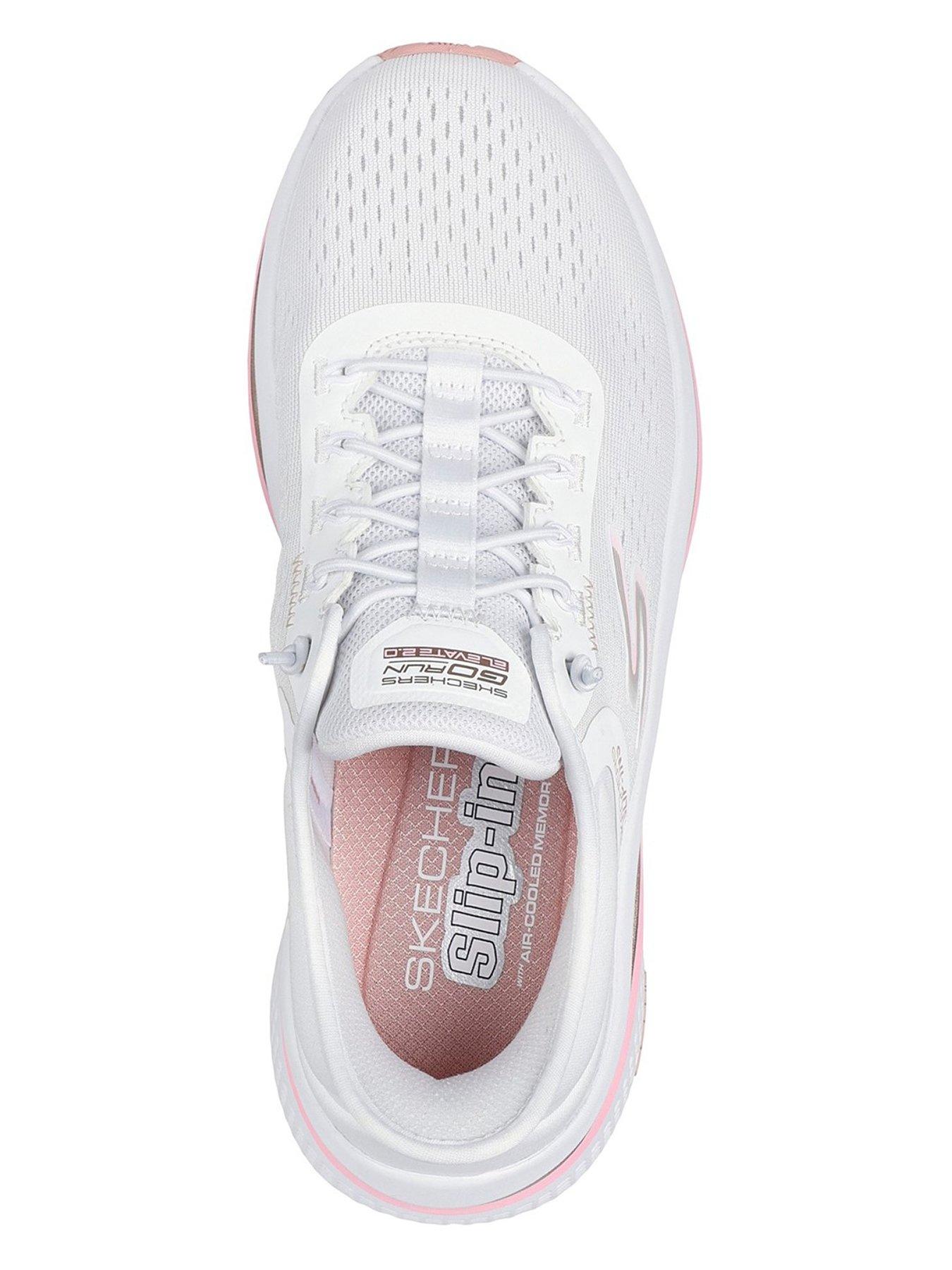  image of skechers-go-run-elevate-20-slip-ins-banyan-trainer-white