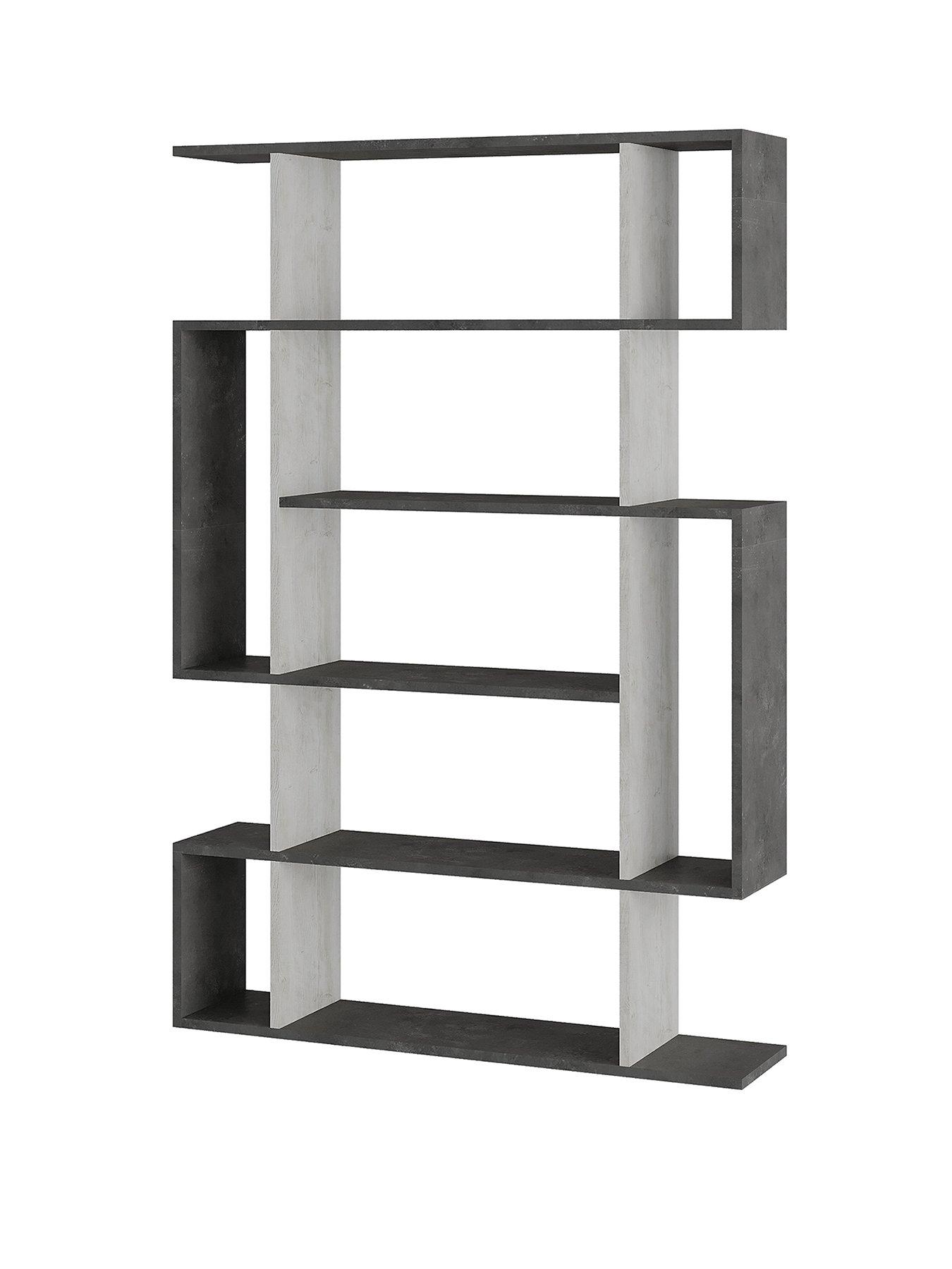 Image 2 of 6 of Decortie Mito Bookcase - Grey/white