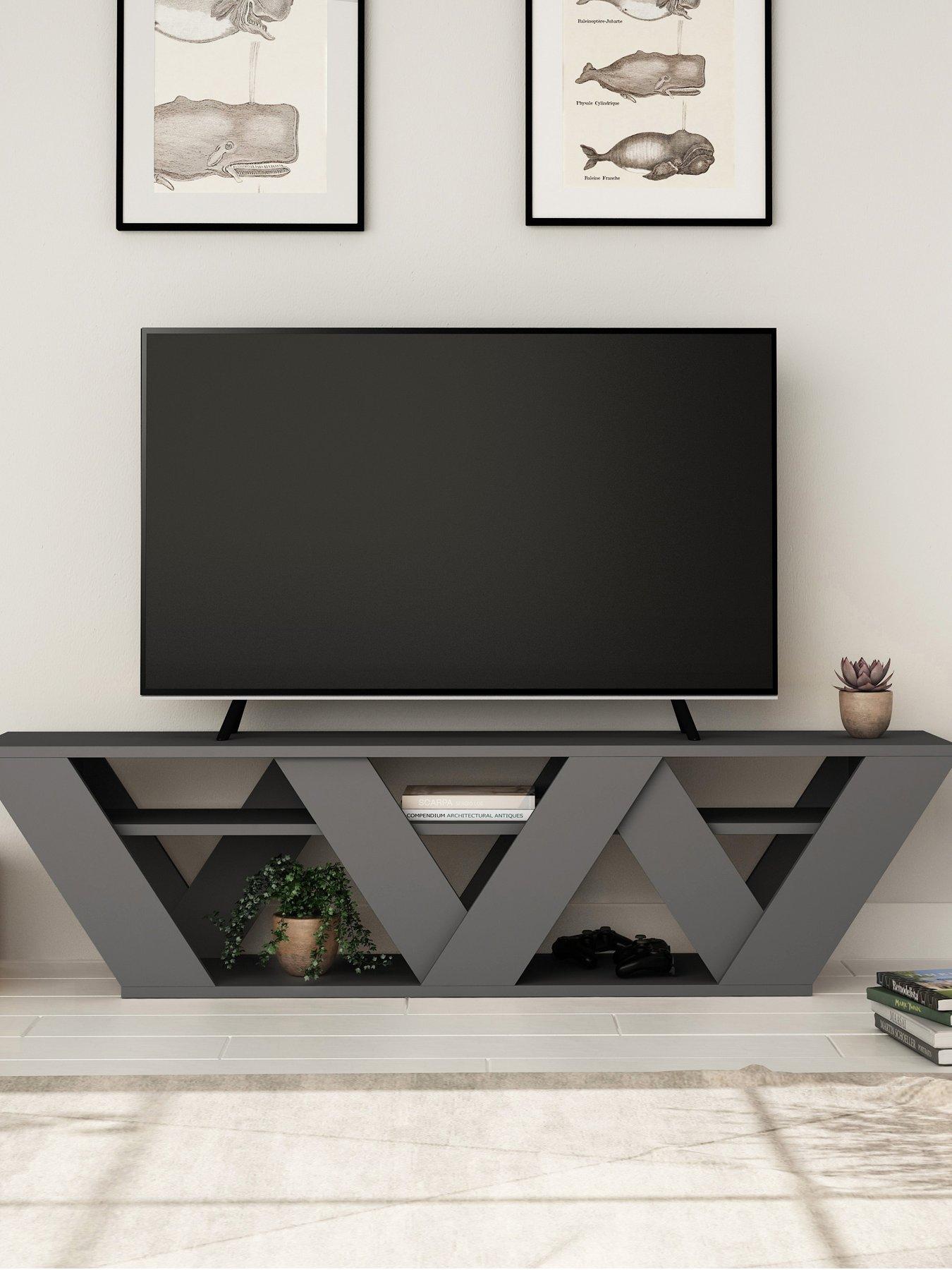 Decortie Ralla Tv Stand - Mocha