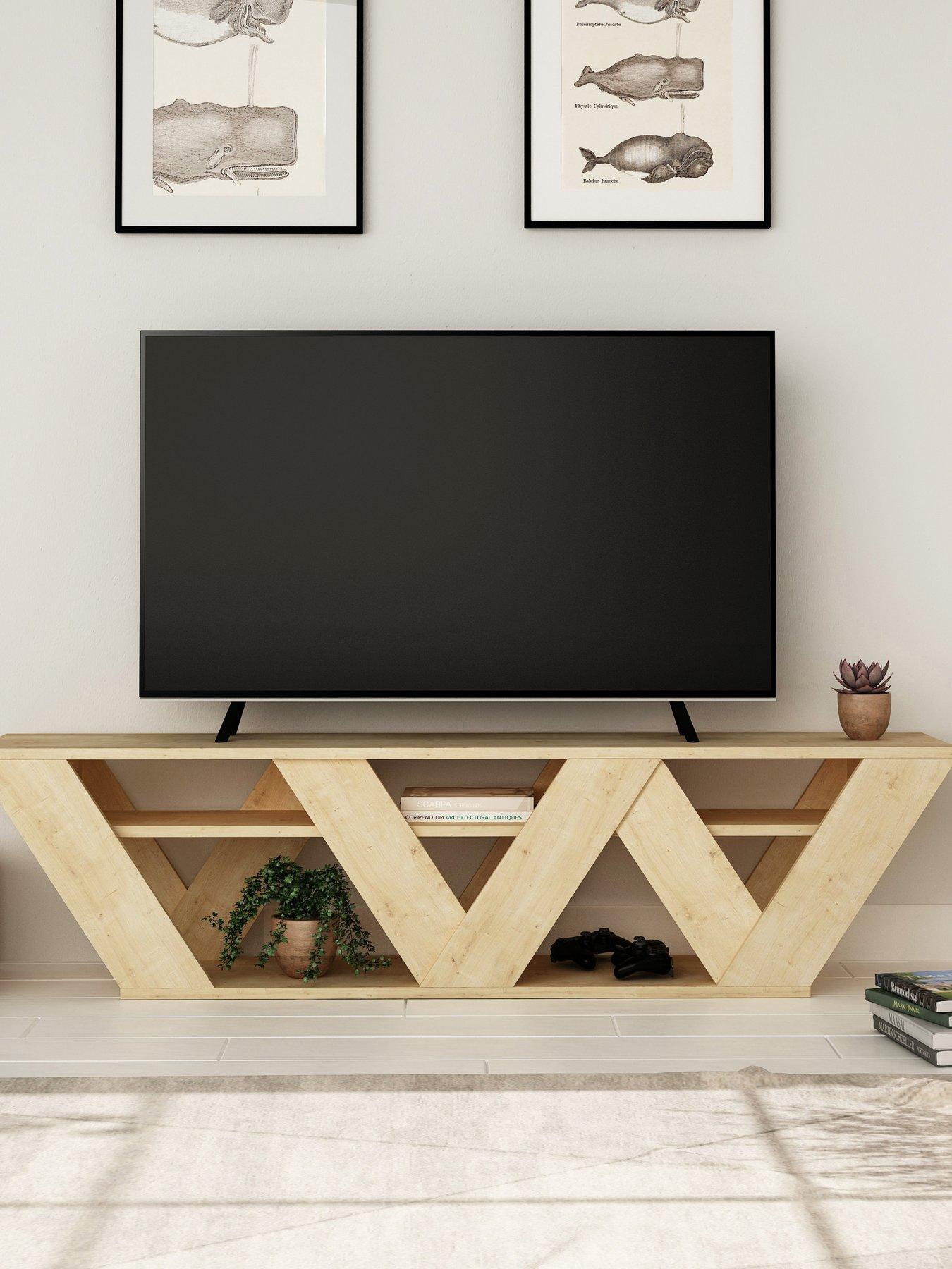 Decortie Ralla Tv Stand - Oak