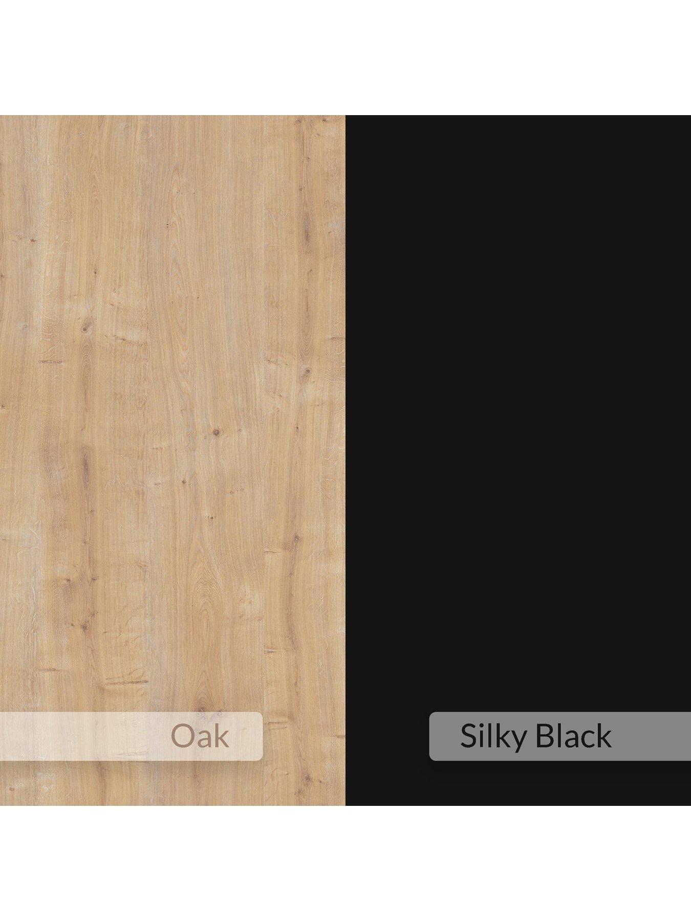 Image 7 of 7 of Decortie Joji Sideboard - Oak/black