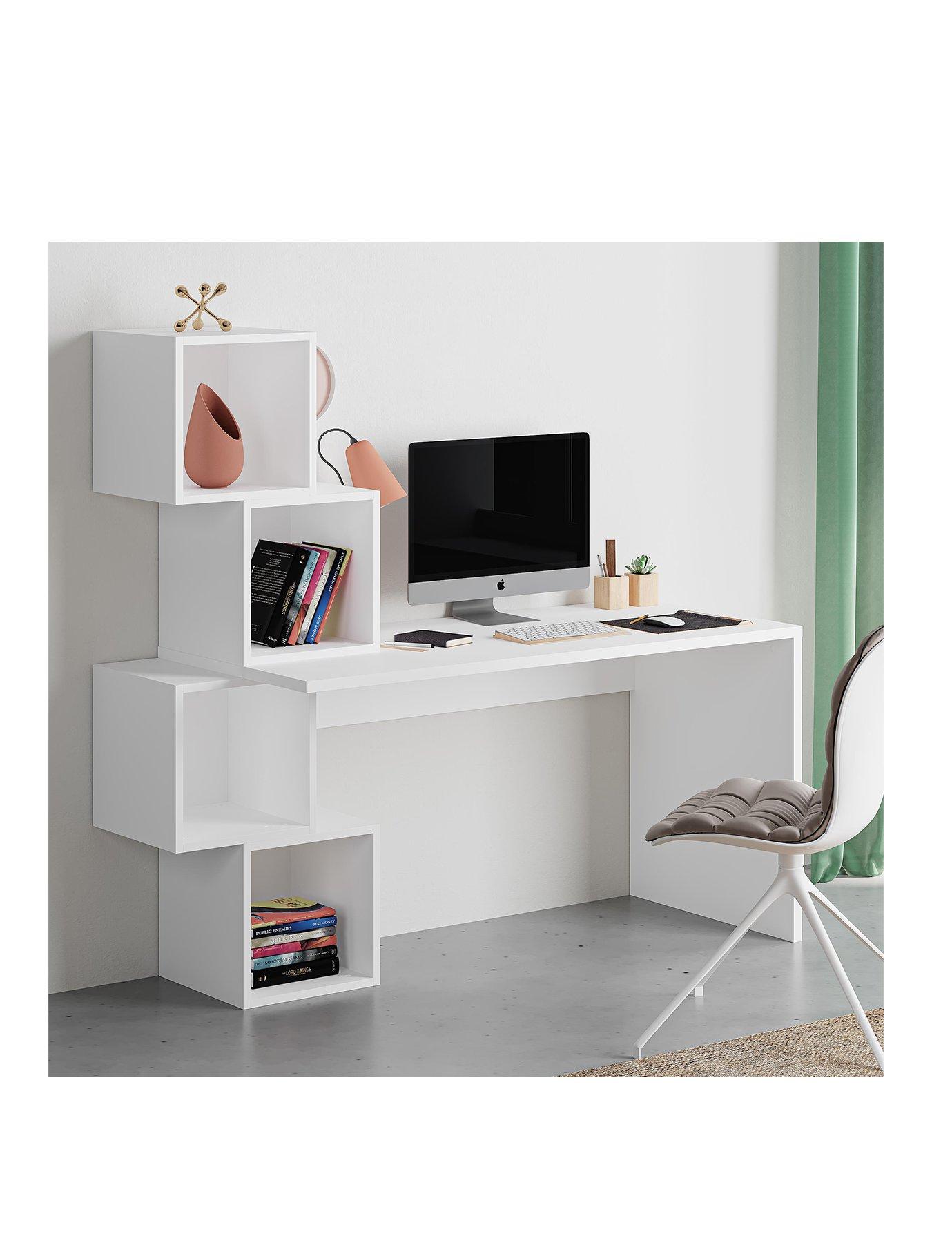  image of decortie-balance-desk-white
