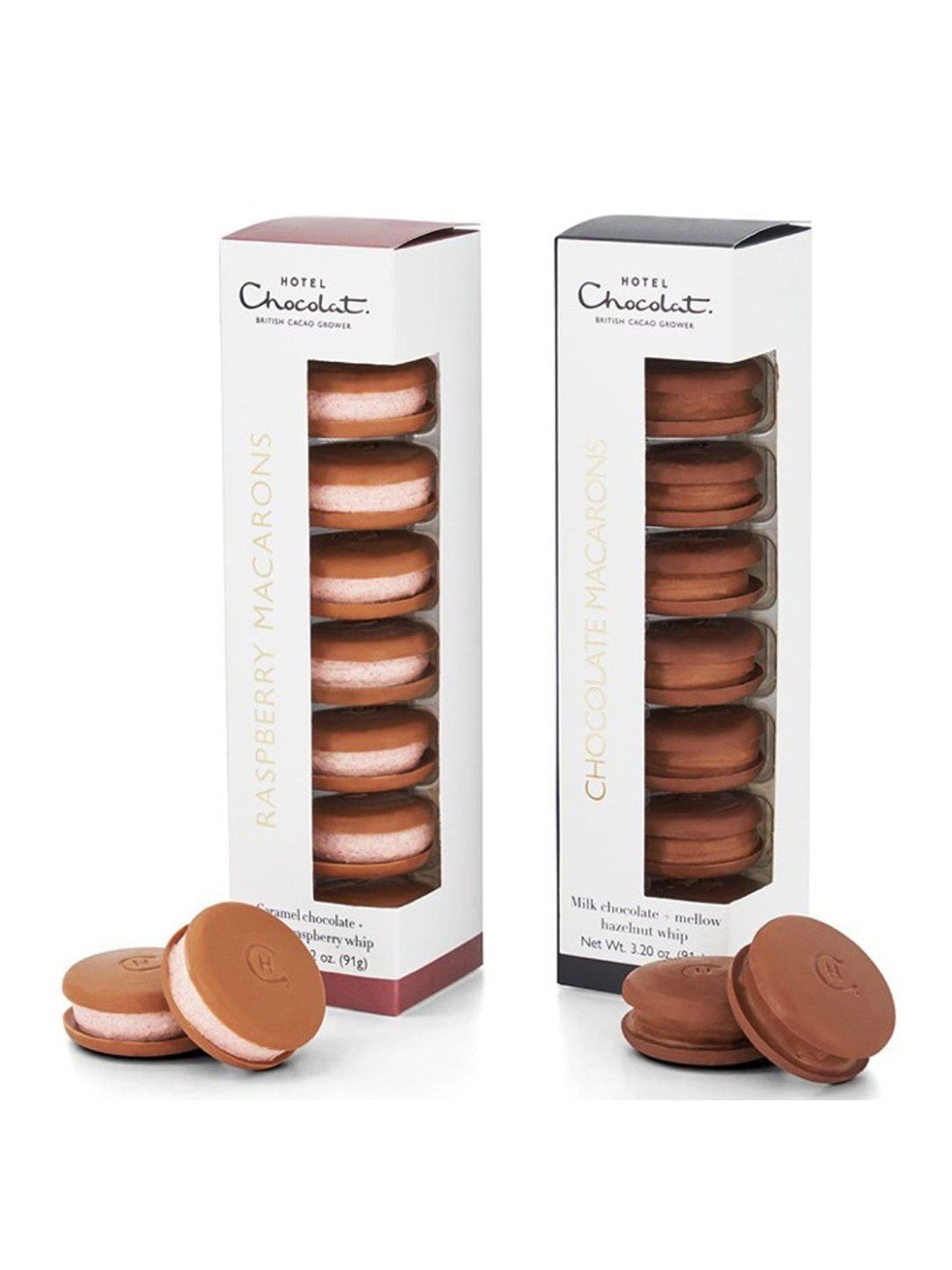 hotel-chocolat-raspberry-and-chocolate-macarons