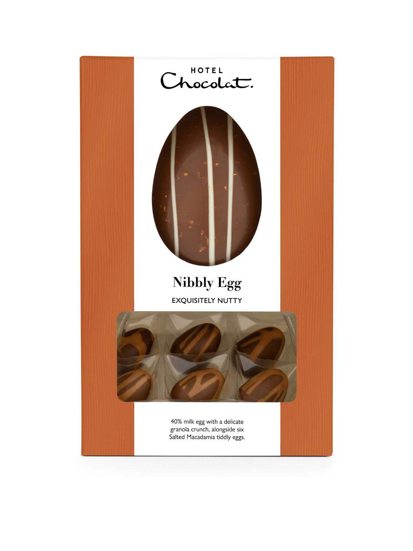  image of hotel-chocolat-nibbly-egg-exquisitely-nutty-40-milk-easter-egg