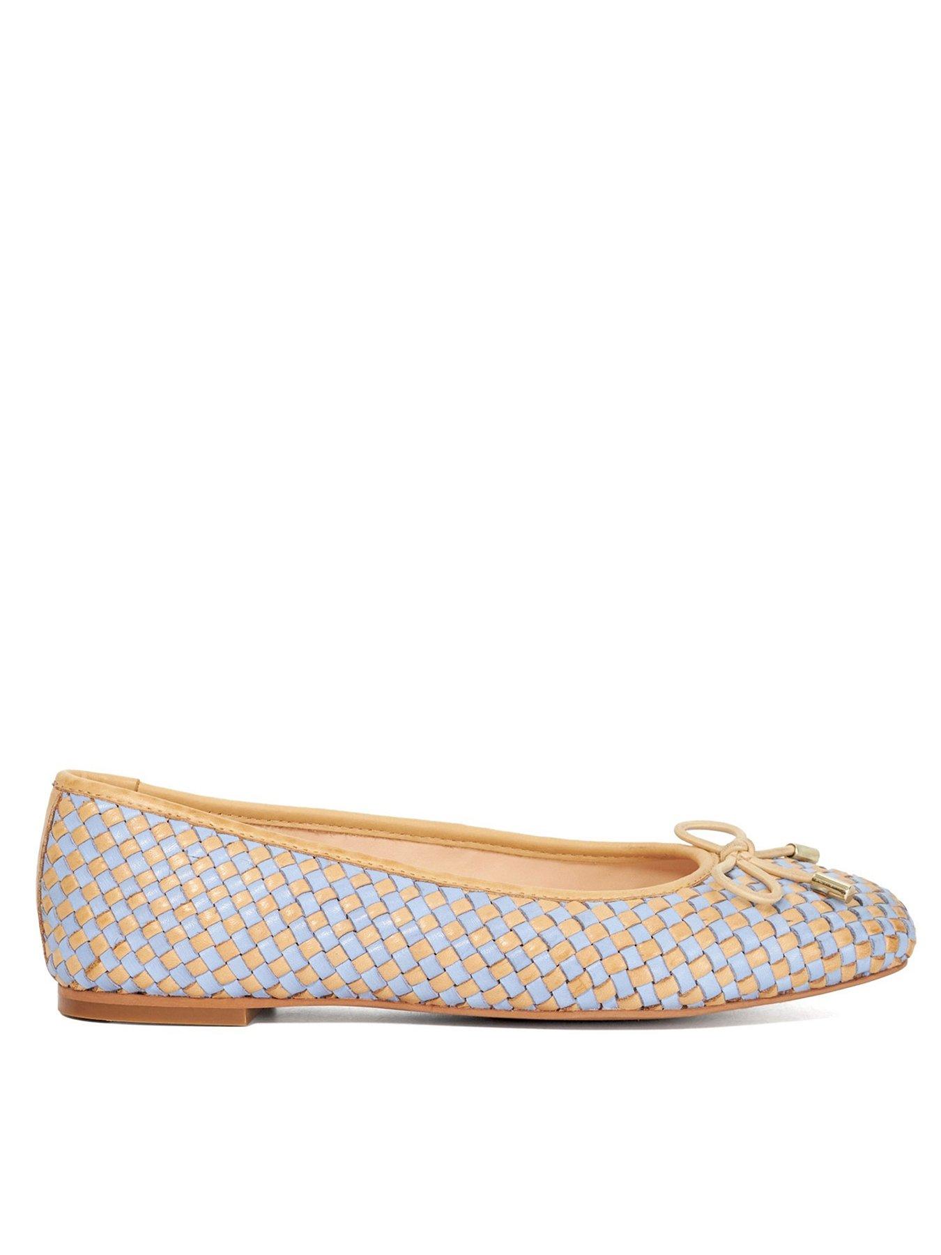 undefined Heights Woven Ballerina Shoe - Blue