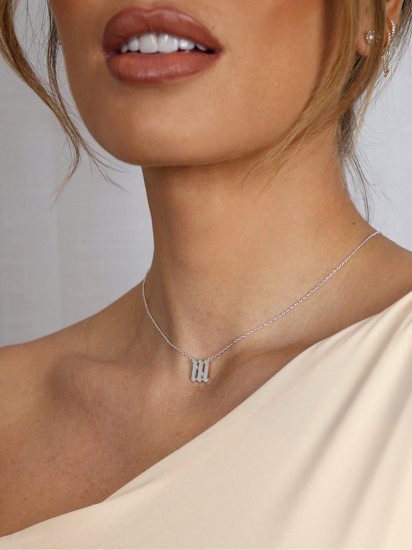 Image 2 of 7 of Say It With Angel Number Necklace - Silver