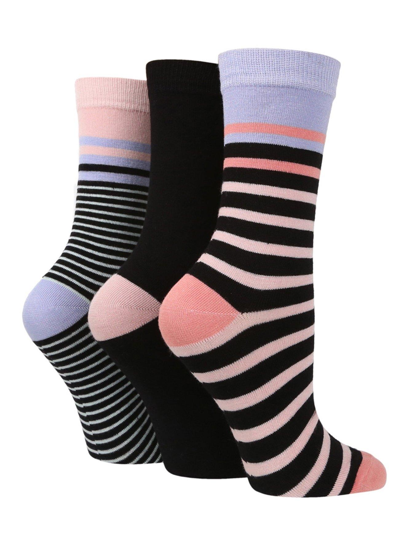 glenmuir-3pk-jacquard-black